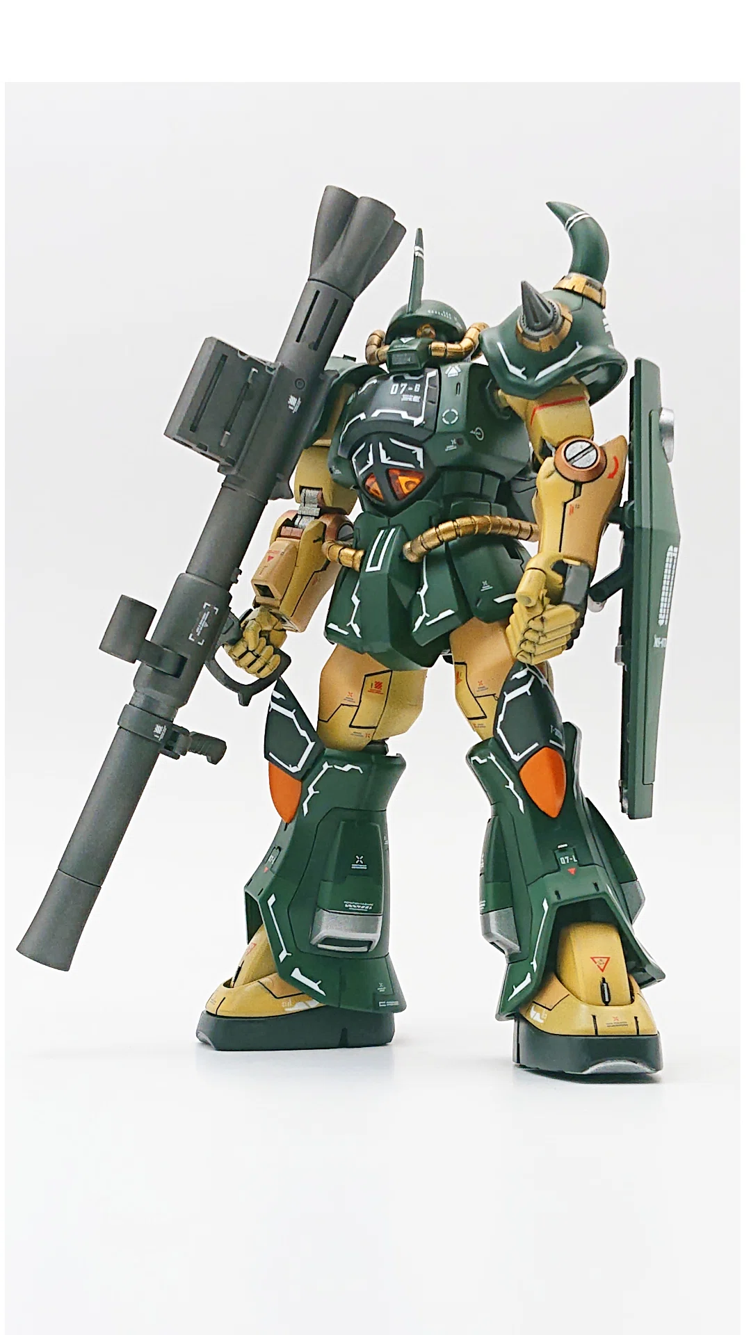 製作記】HGUC グフをリアルタイプカラーで。ジャブローに散った戦士