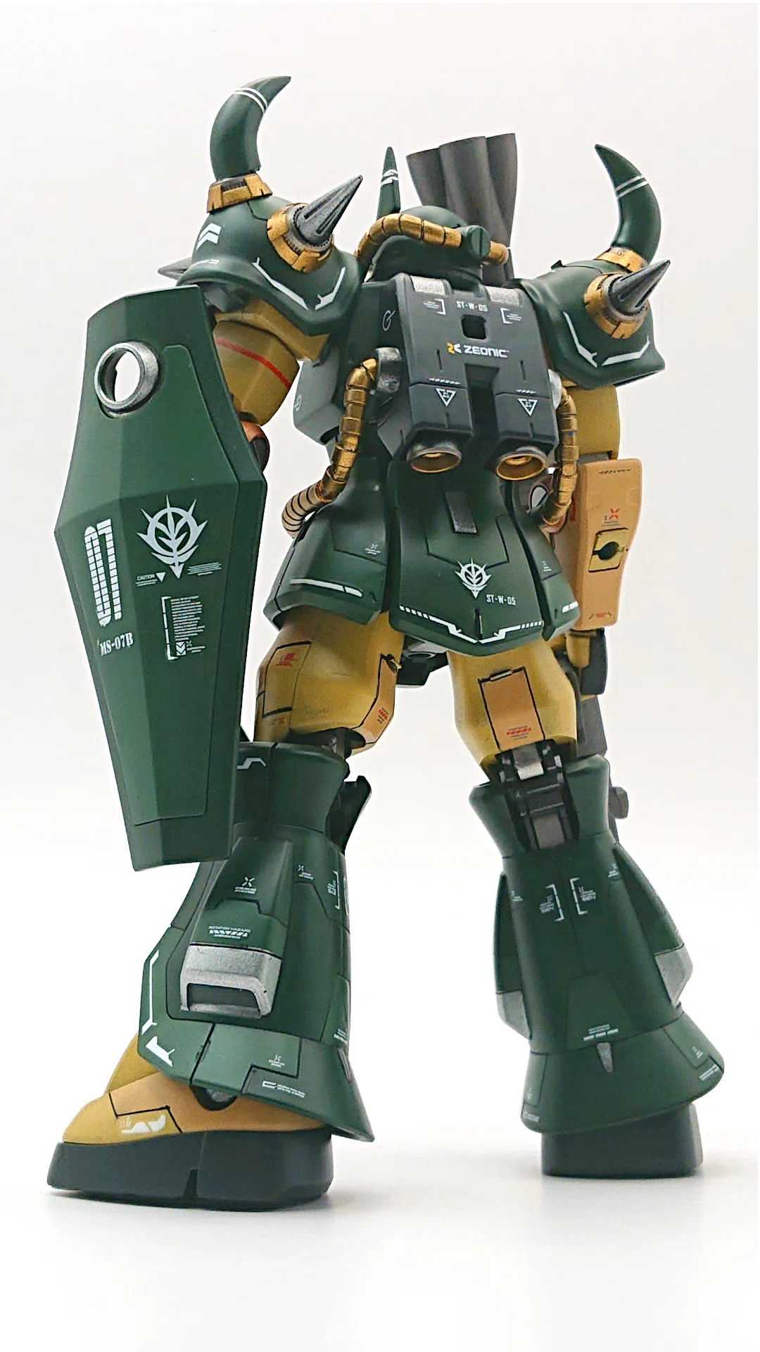 製作記】HGUC グフをリアルタイプカラーで。ジャブローに散った戦士