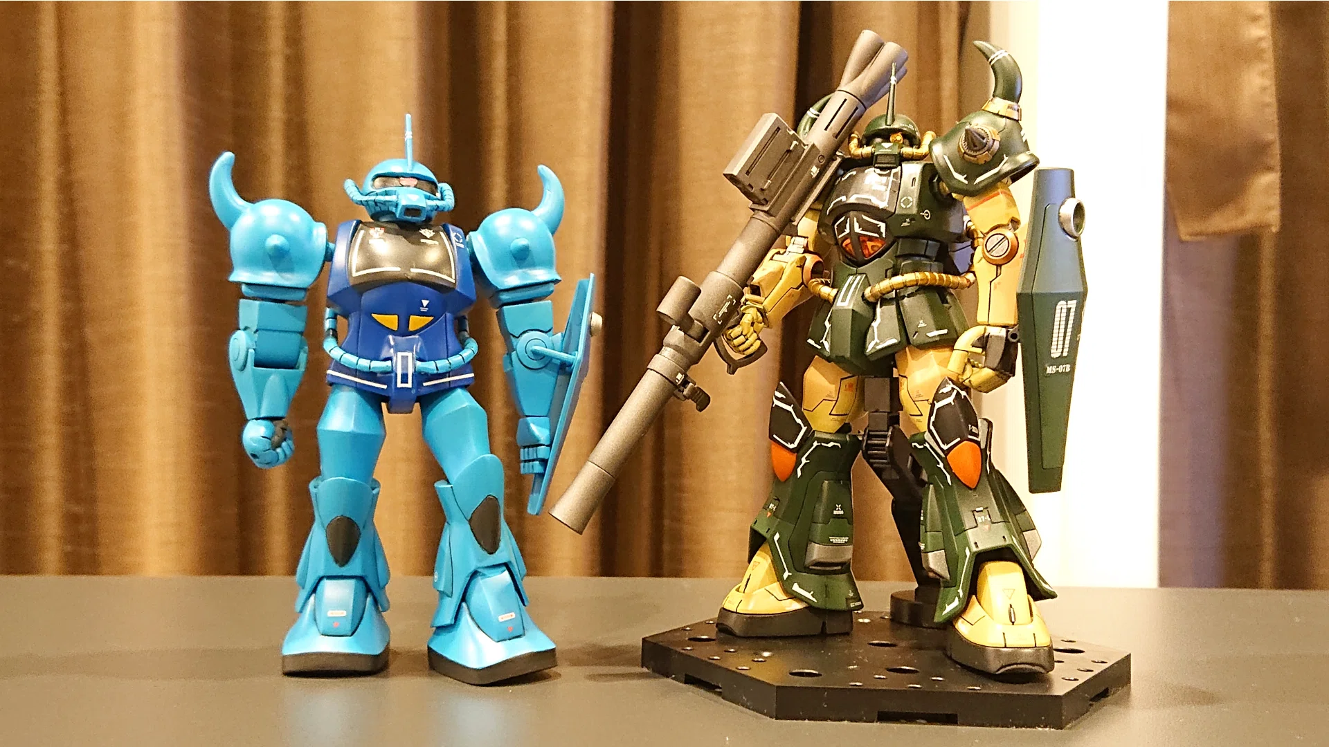 製作記】HGUC グフをリアルタイプカラーで。ジャブローに散った戦士