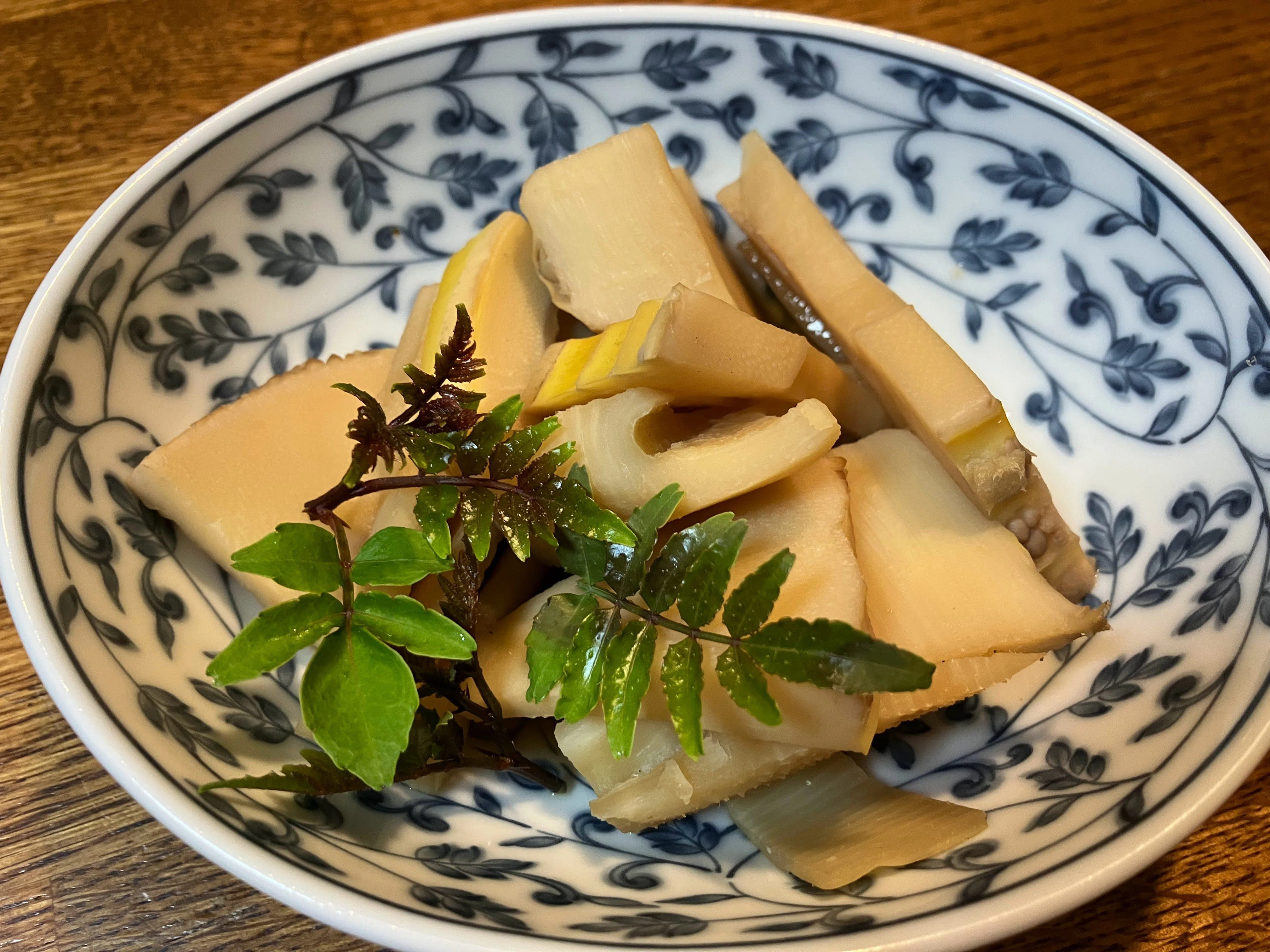 朝採れの筍を楽しむ｜多摩湖77