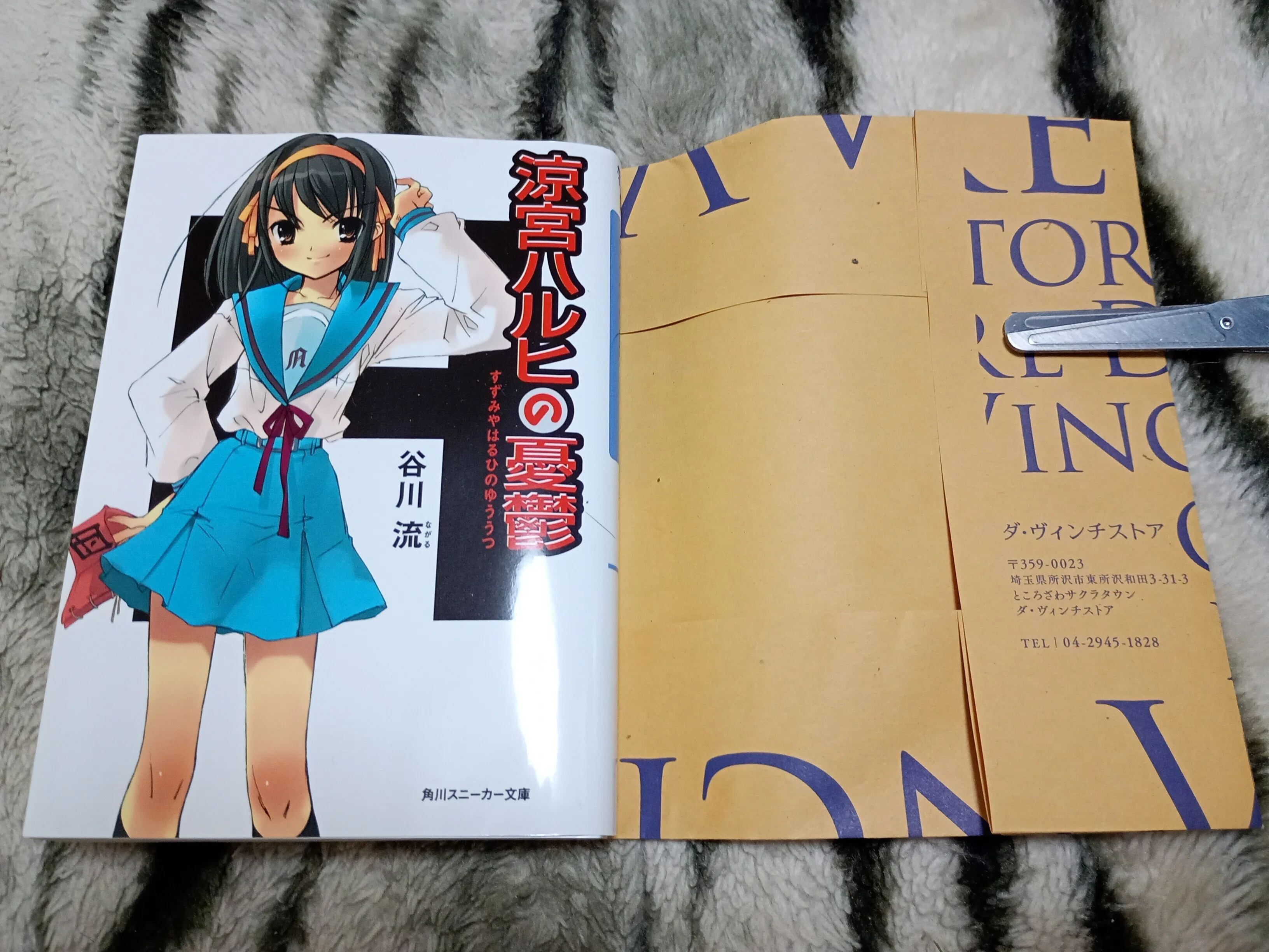 ダ・ヴィンチストア閉店ーー最後の「涼宮ハルヒの憂鬱」を買ってきまし