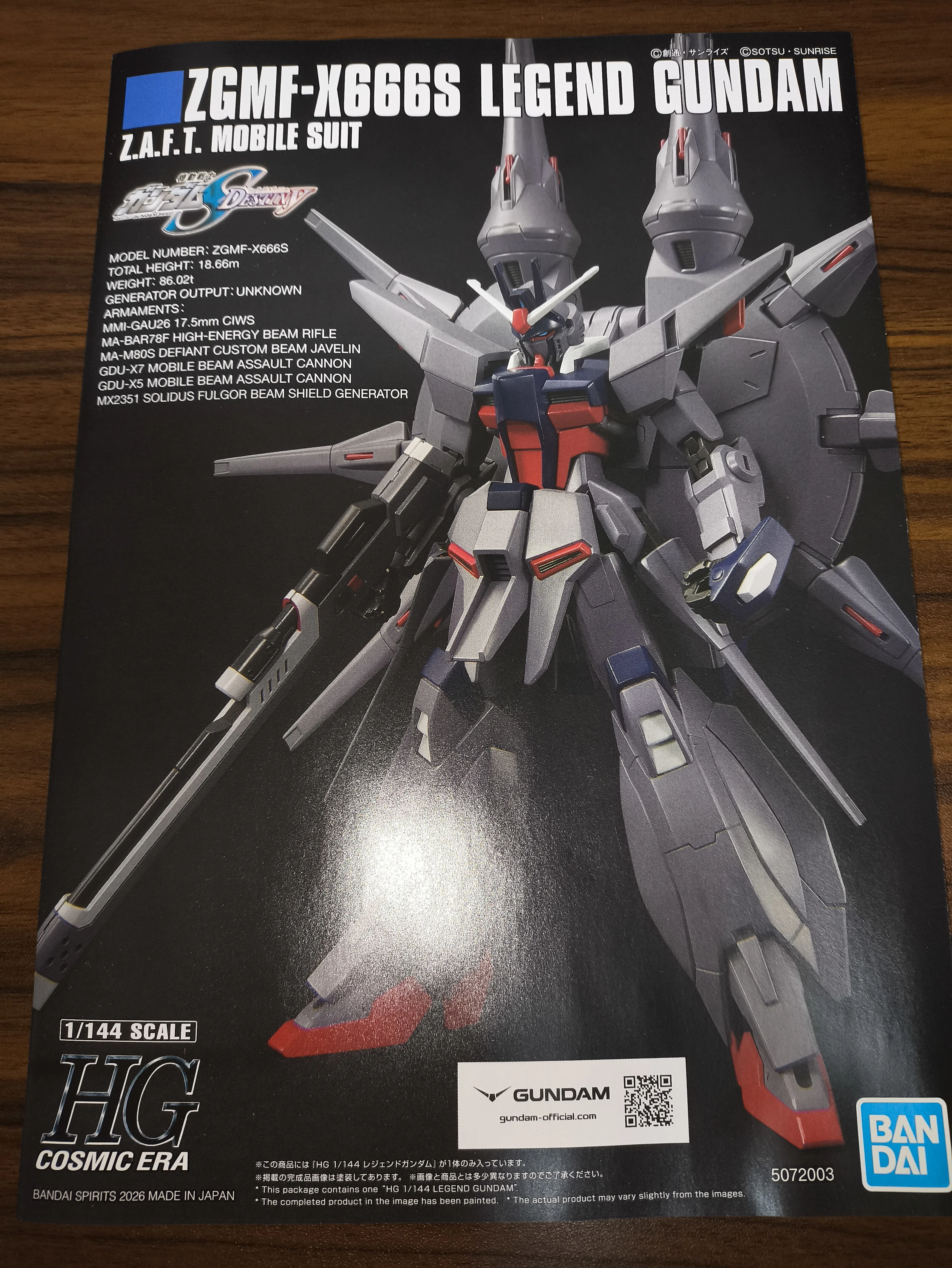 制作記録】HGCE レジェンドガンダム｜おー