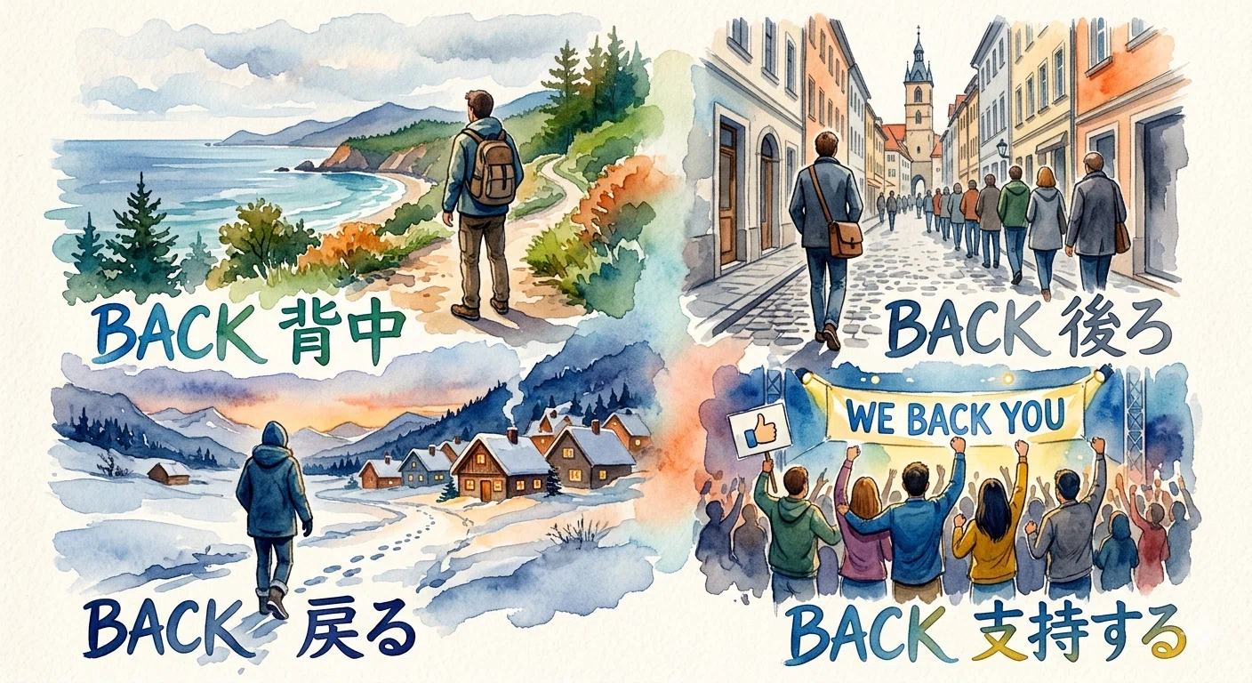 支持 する 英語