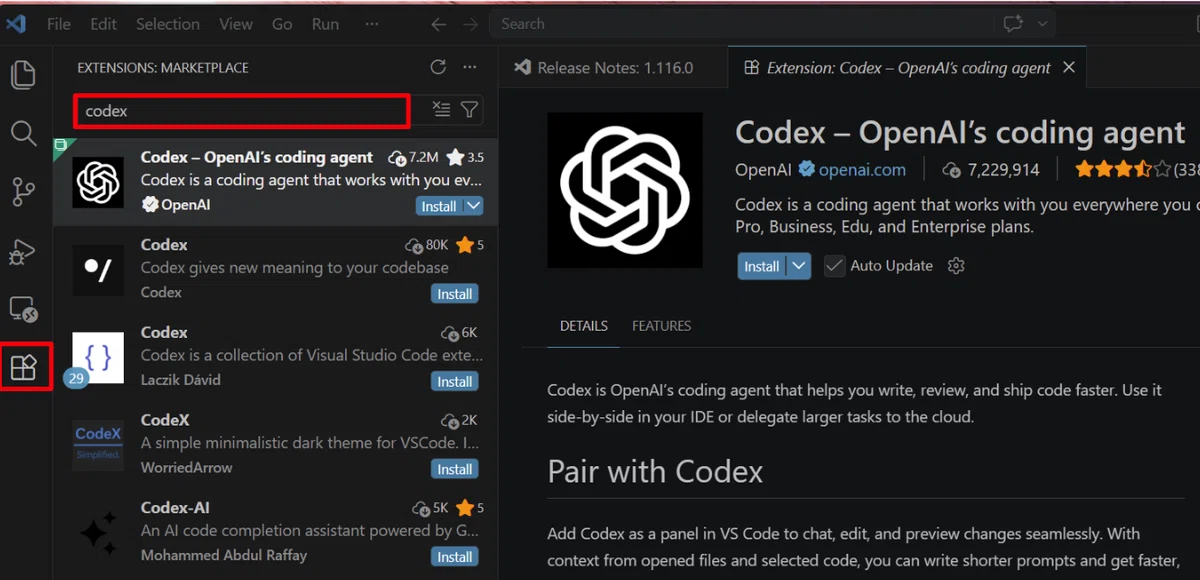 OpenAIのCodexを使ってみる｜SSKR