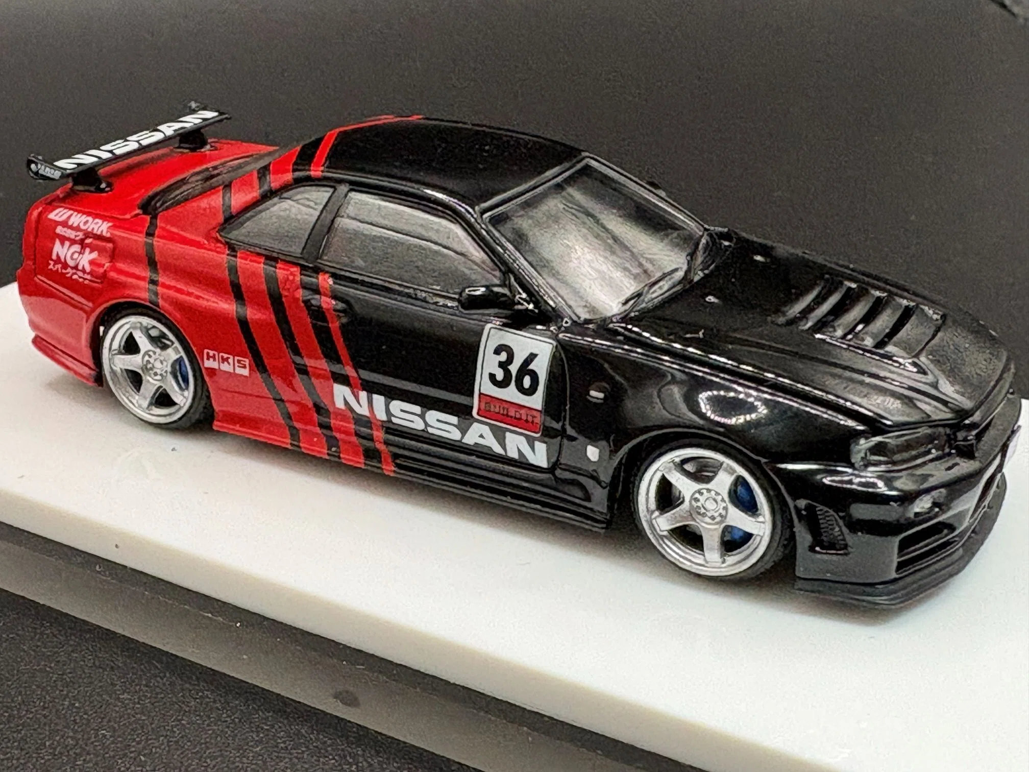Time Micro 1/64 日産 NISSAN GTR R34 ADVANカラー｜のり