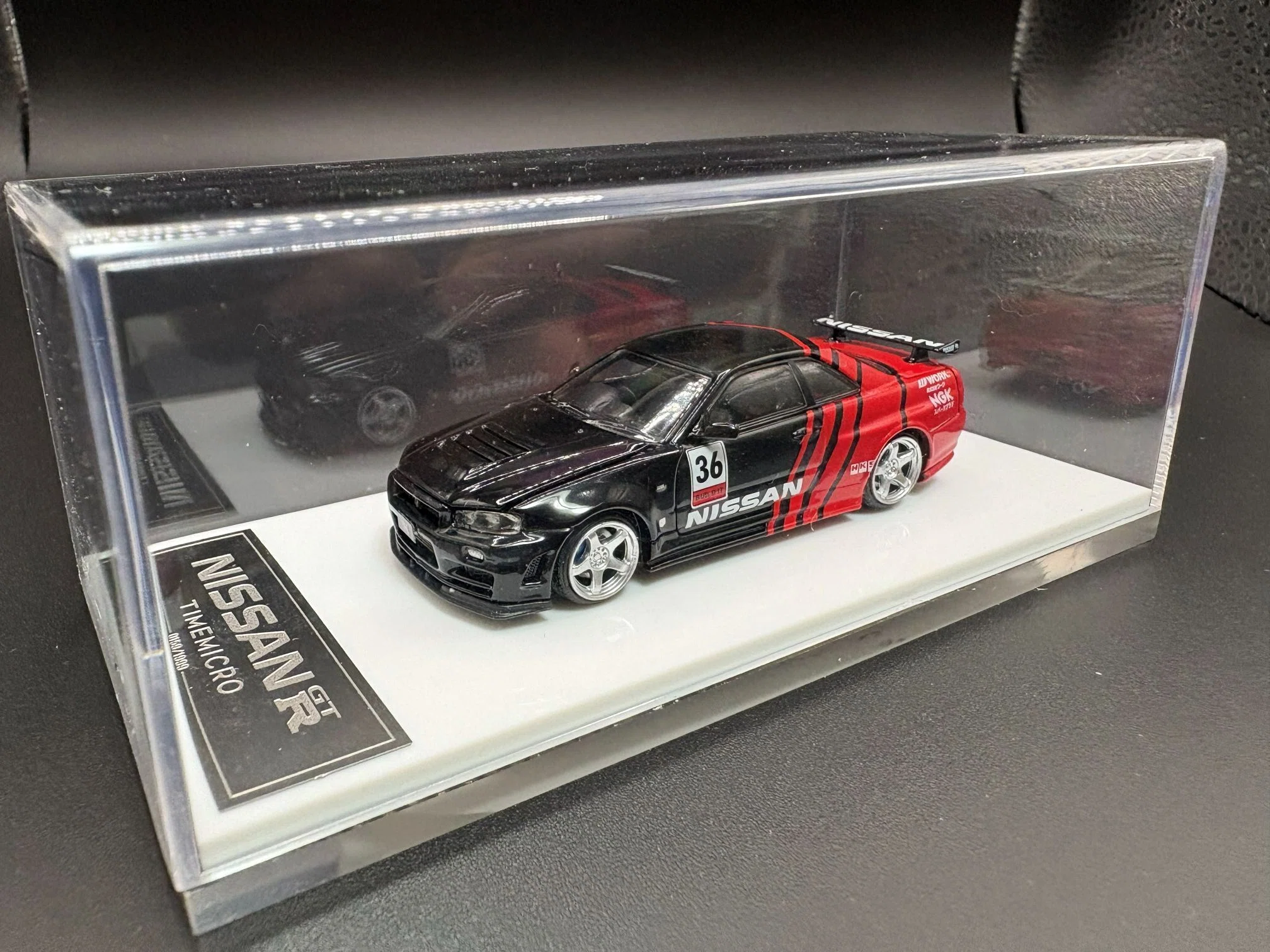 Time Micro 1/64 日産 NISSAN GTR R34 ADVANカラー｜のり