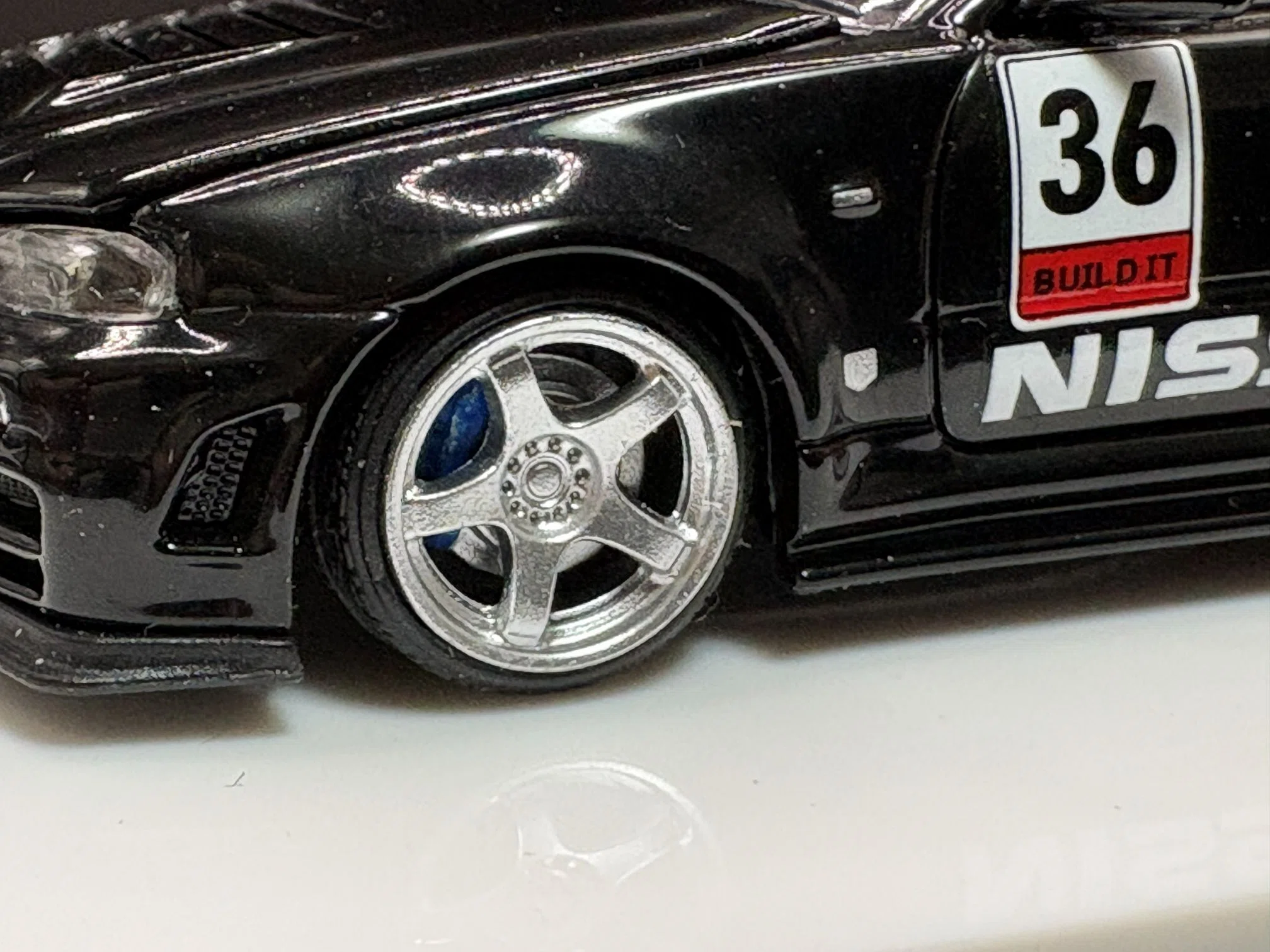 Time Micro 1/64 日産 NISSAN GTR R34 ADVANカラー｜のり