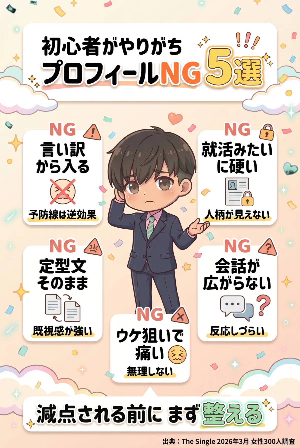 選ばれるプロフィールの法則——写真・自己紹介文・設定で「会いたい」と