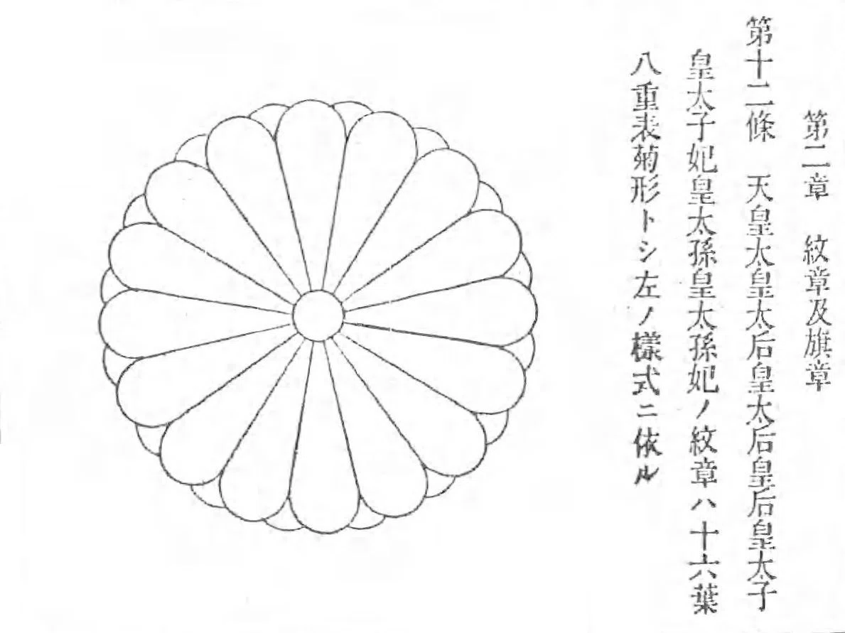 記号とシンボル》 #8 日本の国章 「菊花紋章」｜しじみ ｜デザインを