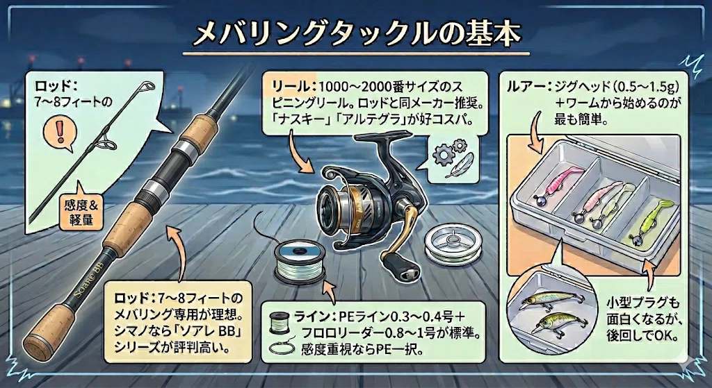 春の夜、メバルを追いかけること。｜FISHING EXTRA