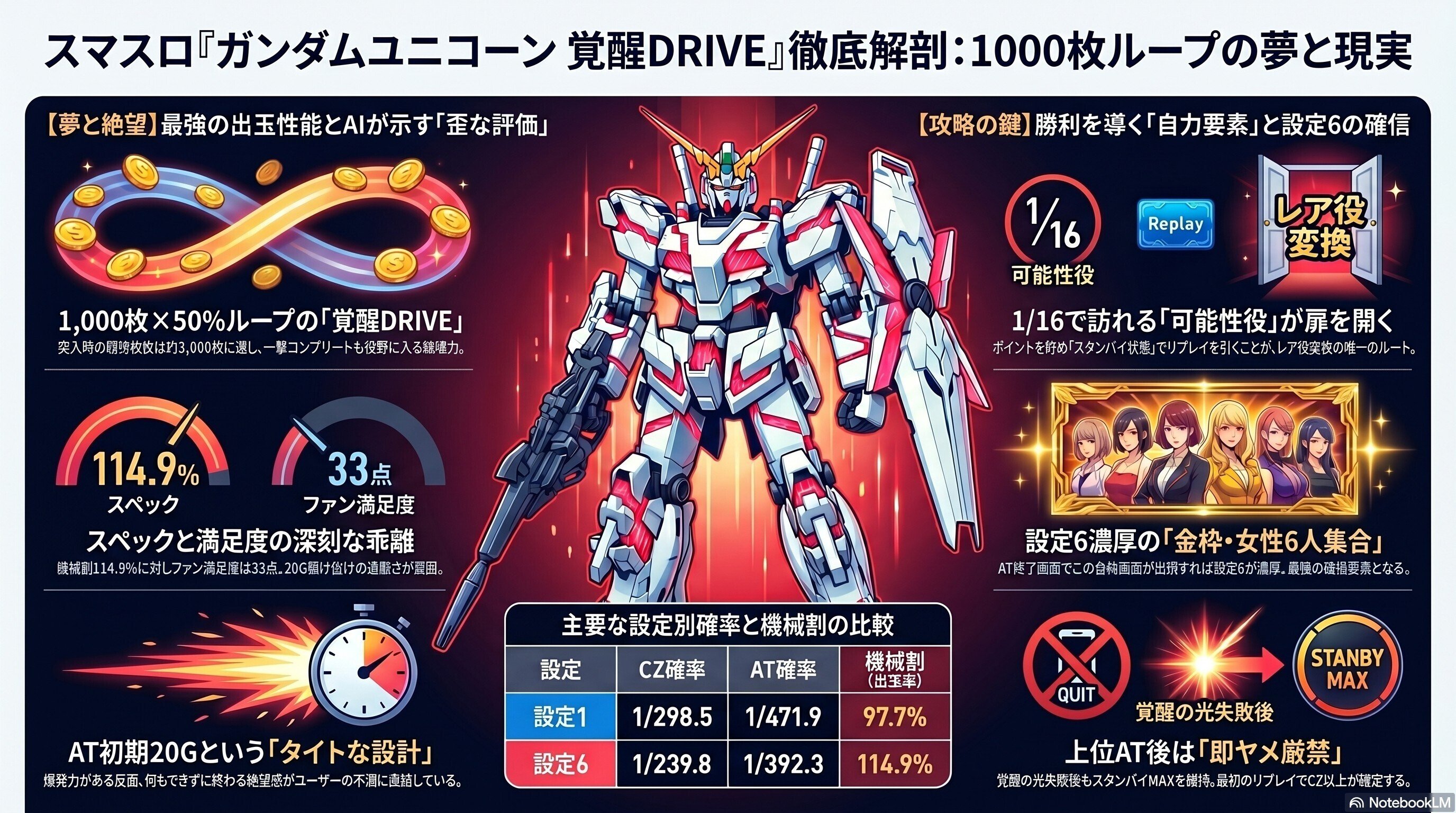 最安ガンダムユニコーンスロット　 今日限定で安くなっています 不要機付き 機動戦士ガンダムユニコーン UC PUSHバイブON・OFF加工可能 実機 本体