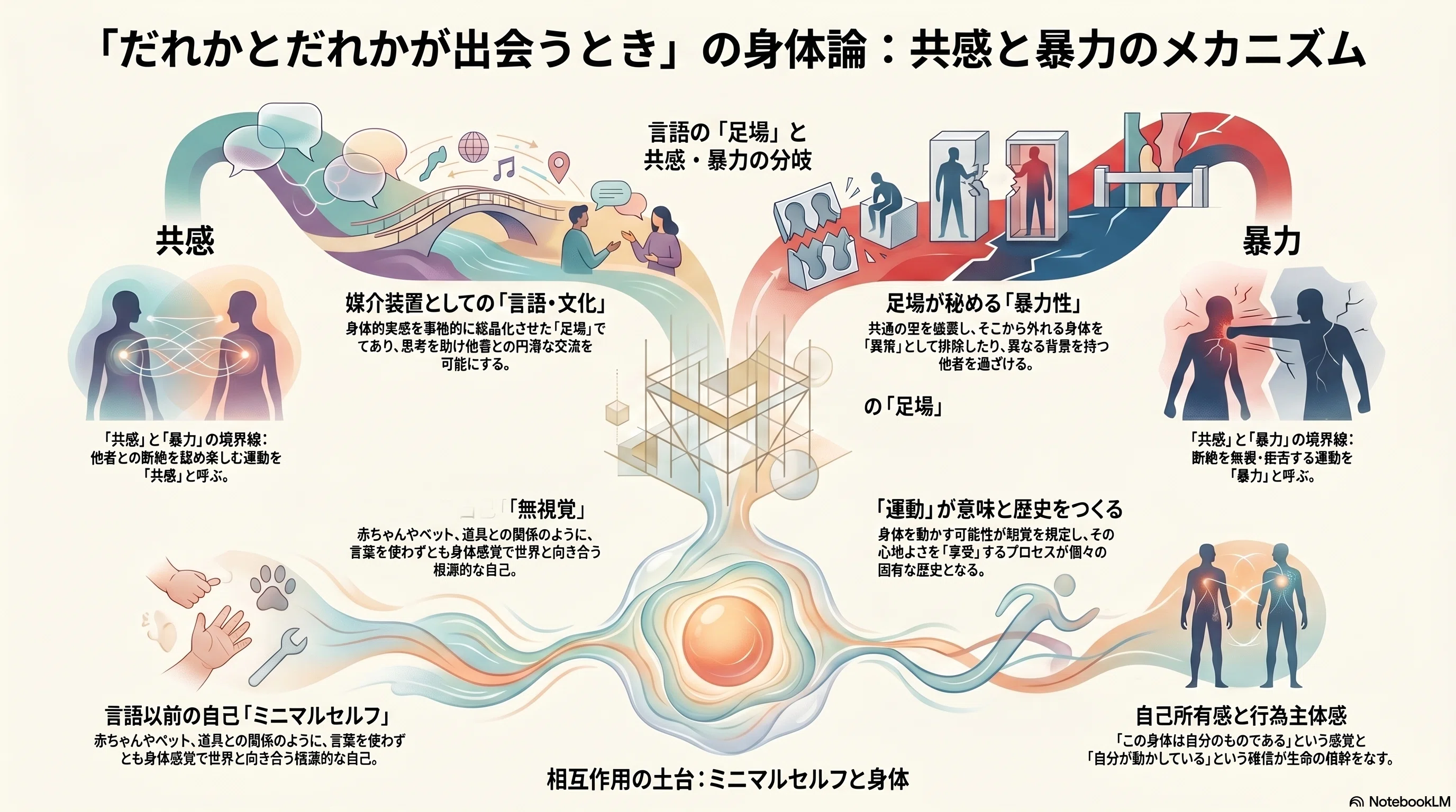 0.はじめに（共感と暴力の身体論的相互作用論）｜渡辺聡司