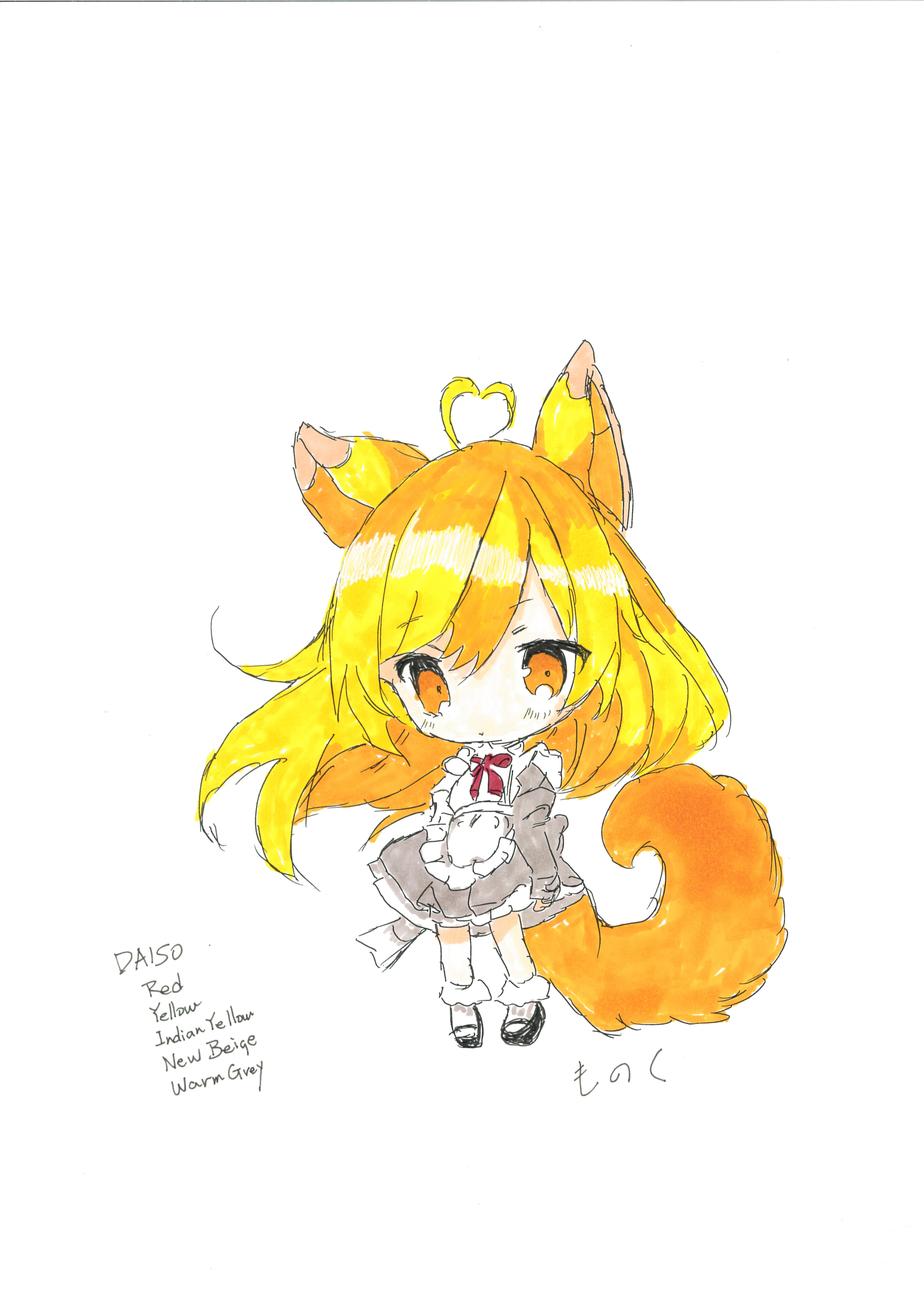 アナログイラスト(ショート2つ分)｜Monochromeworks