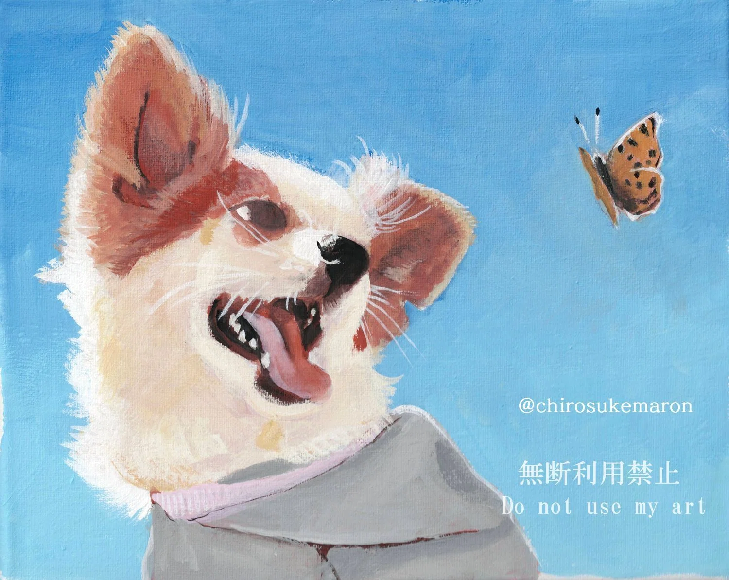 Toshihiro アクリル画 犬 Toshihiro アクリル画 犬 Toshihiro アクリル画 犬 【公式通販】