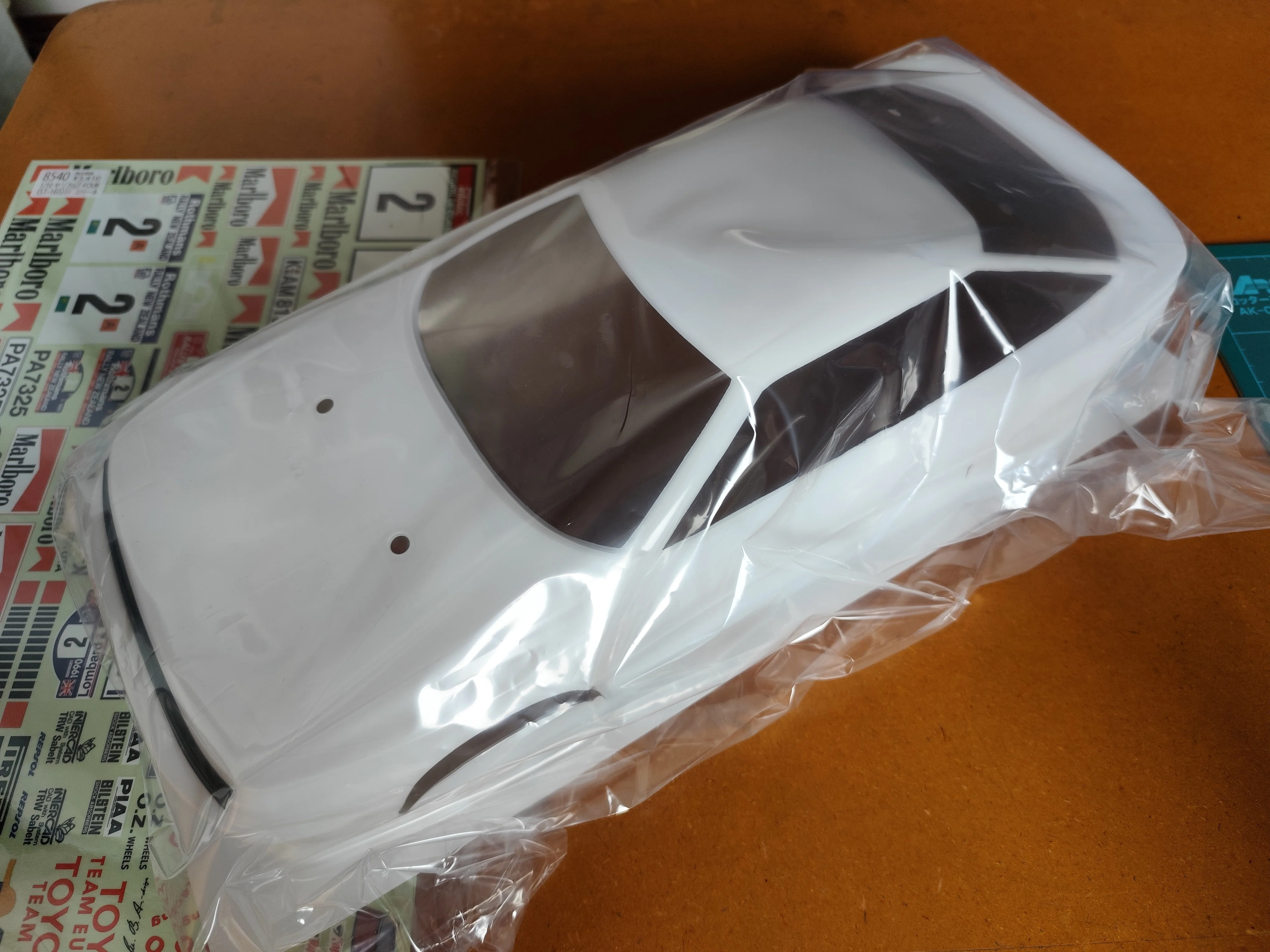 ラジコン#4「タミヤ 1/10RC トヨタ セリカ GT-FOUR」ボディー作れ｜かめた