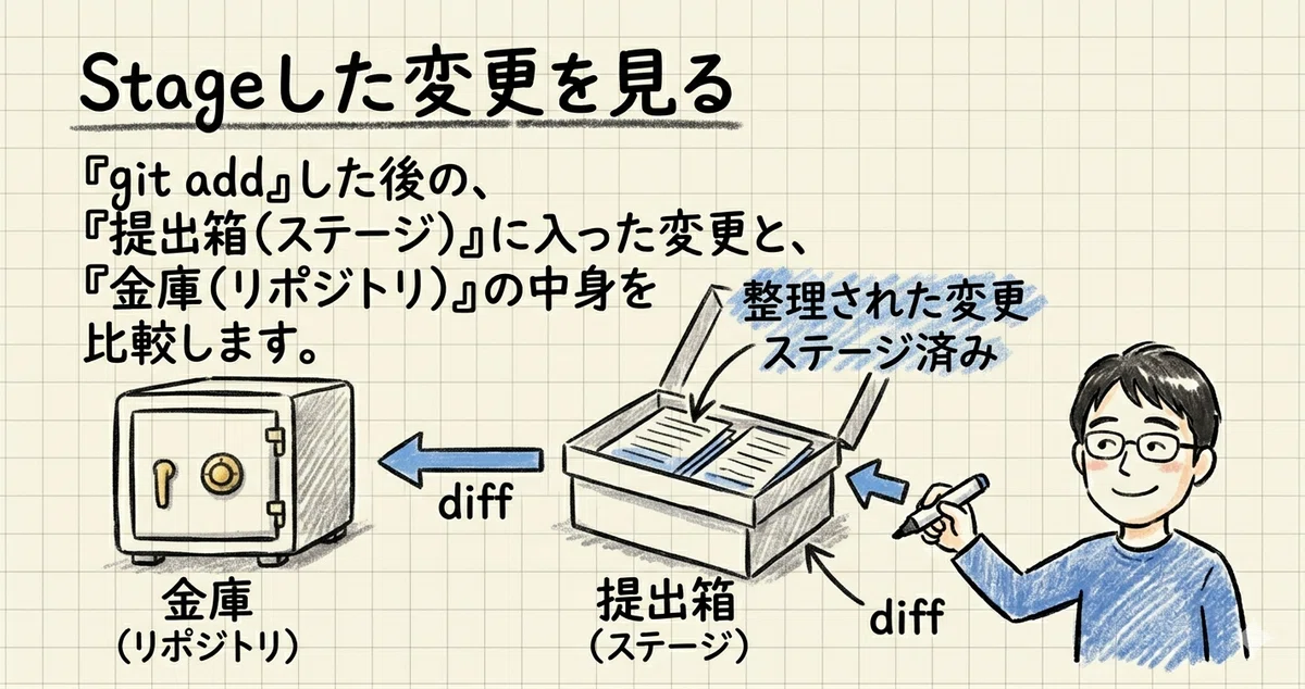 AIで開発するときに詰まりにくくなる、git statusとgit diffの使い方｜yukihiroyamaguchi