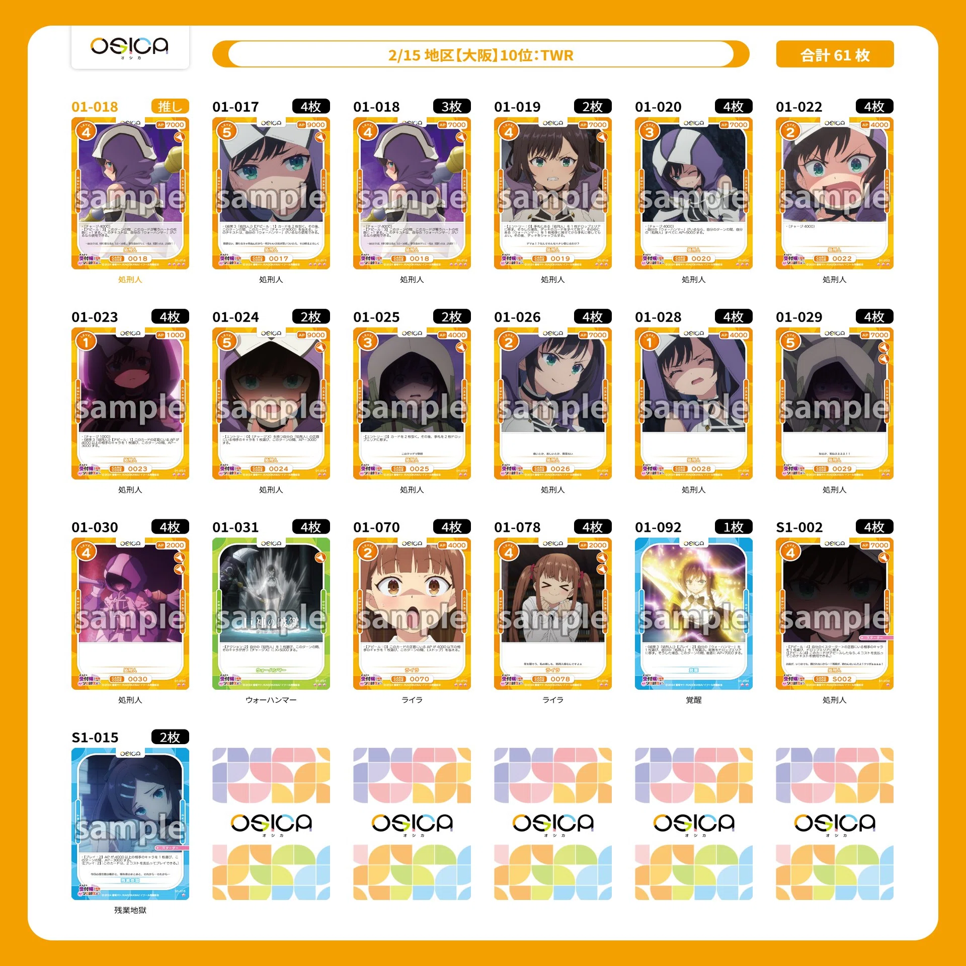 OSICA]2026年4月版Tier表｜ダラム