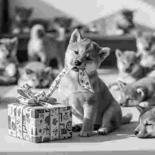 可愛い<子犬>AI画像/写真販売 AI画像 有料<40枚:350円>商用利用可(サンプル)035