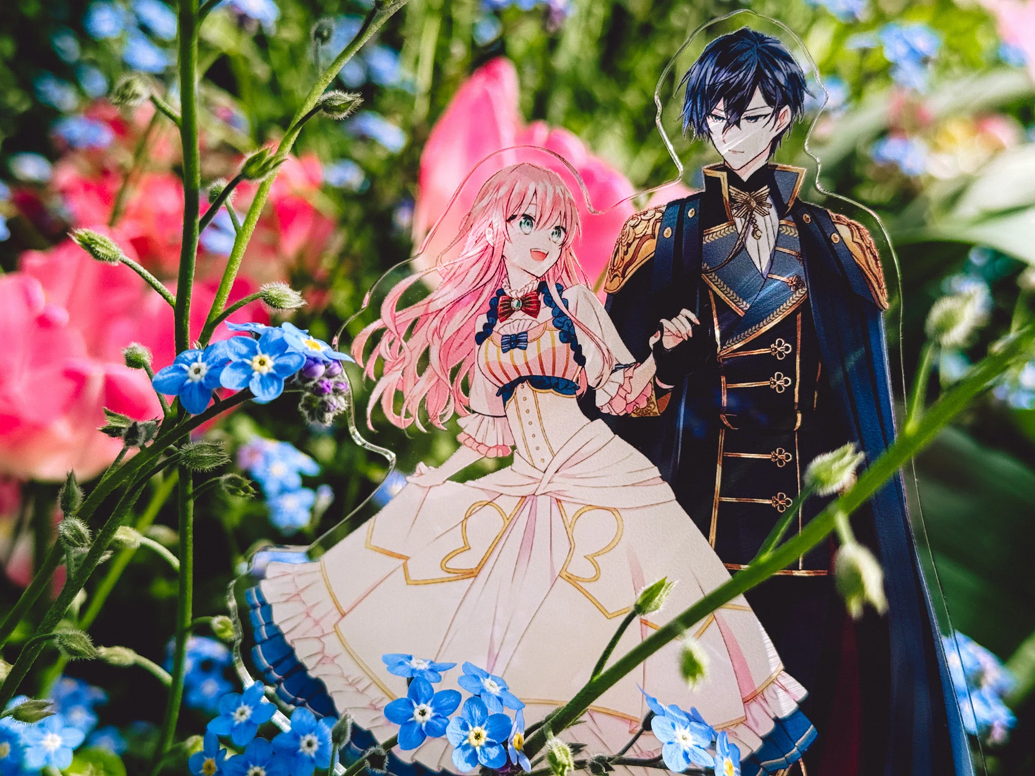 ☆LUNA☆ 067 ときめき☆アクアトピア Wファス ジョリーフルール 🦋ルプなな】コミックアクスタ手繋ぎver発売決定！｜雨川 透子/Touko