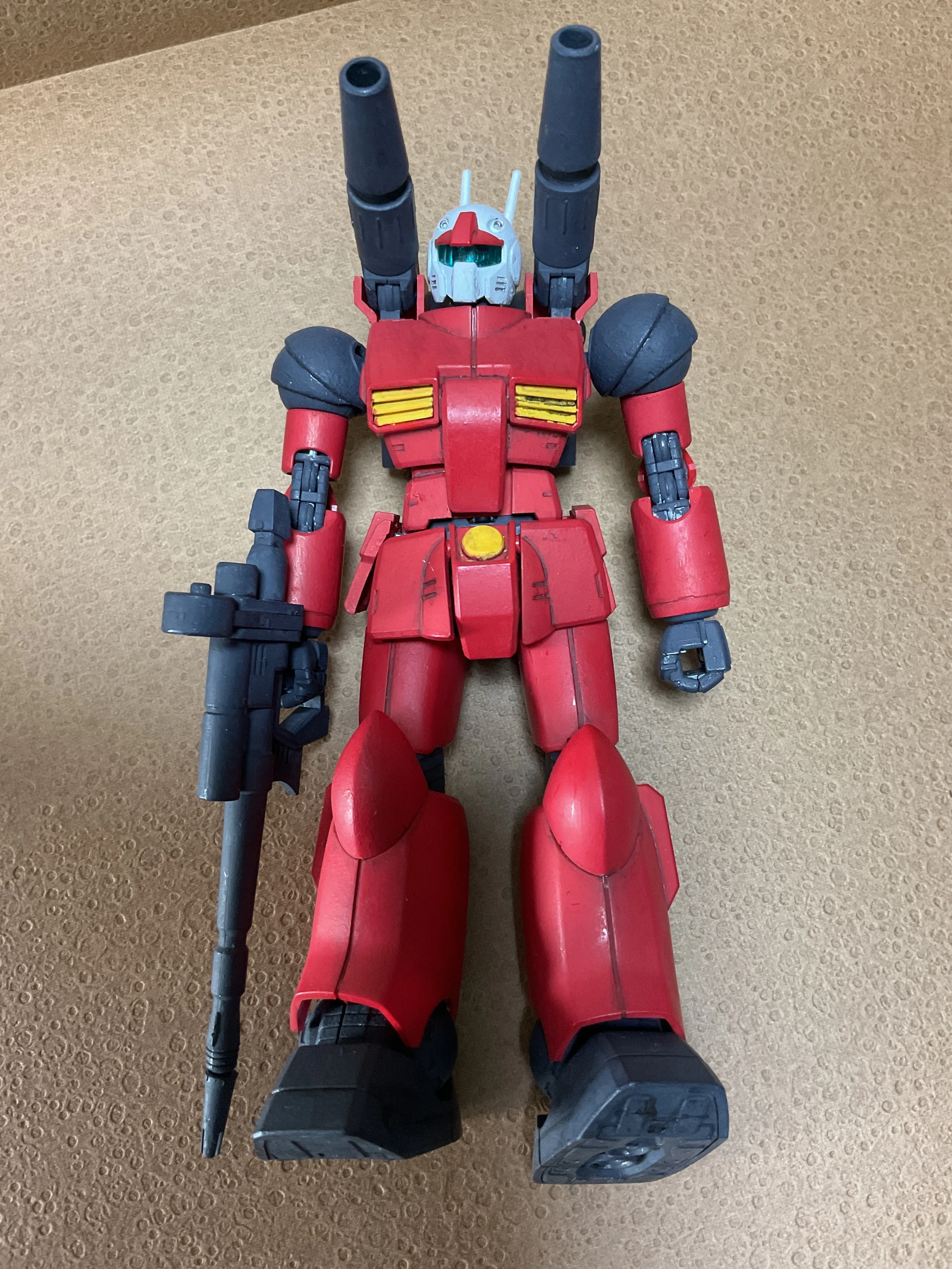 プラモデル制作：ガンプラHG ガンダム・ガンキャノン・ガンタンクを