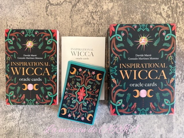 oracle cards 9セット Le coffret de Oracle】INSPIRATIONAL WICCA｜自然と調和する魔女の