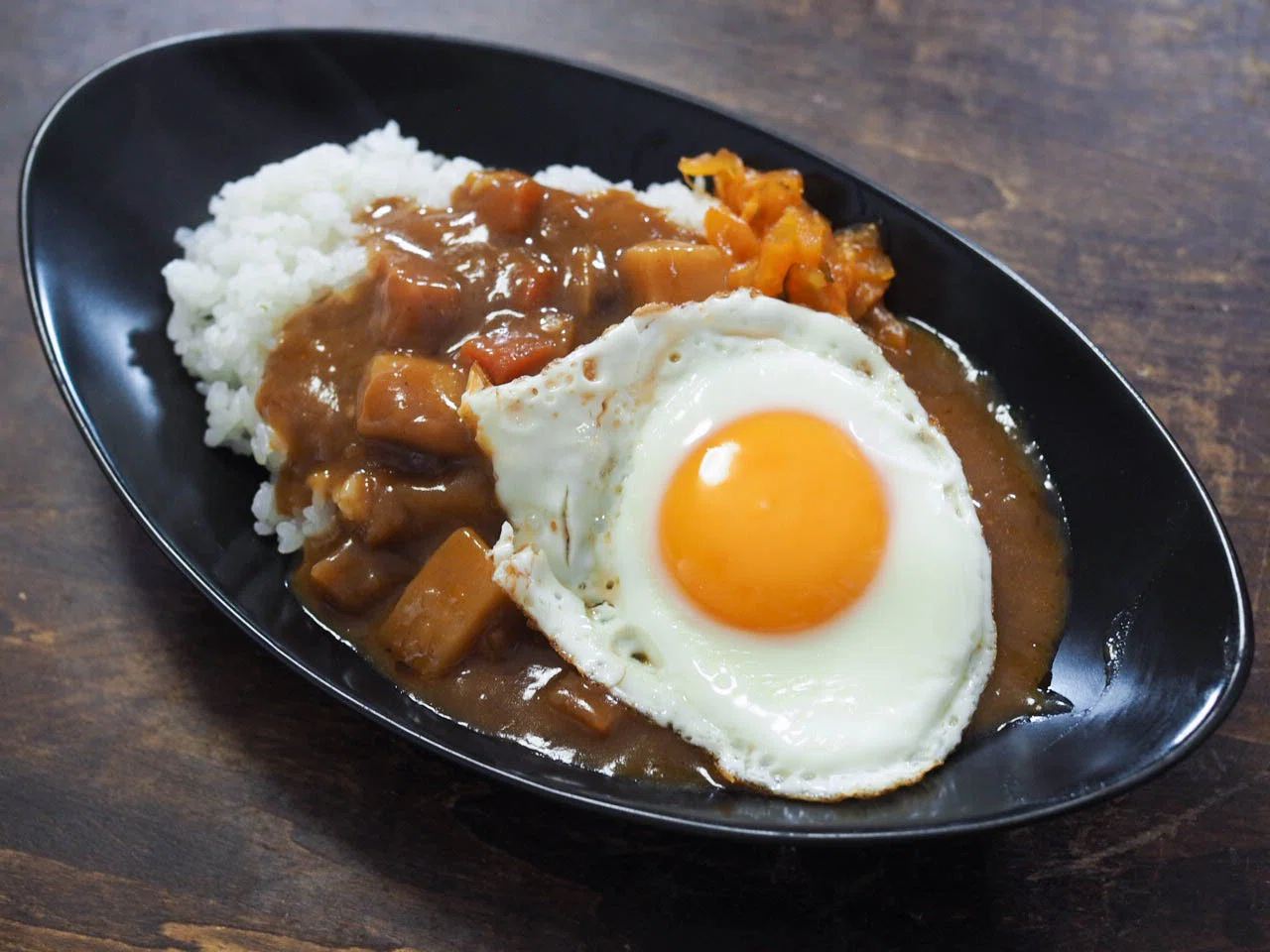 半熟目玉焼き丼】絶対失敗しない！！とろとろ半熟目玉焼きの作り方