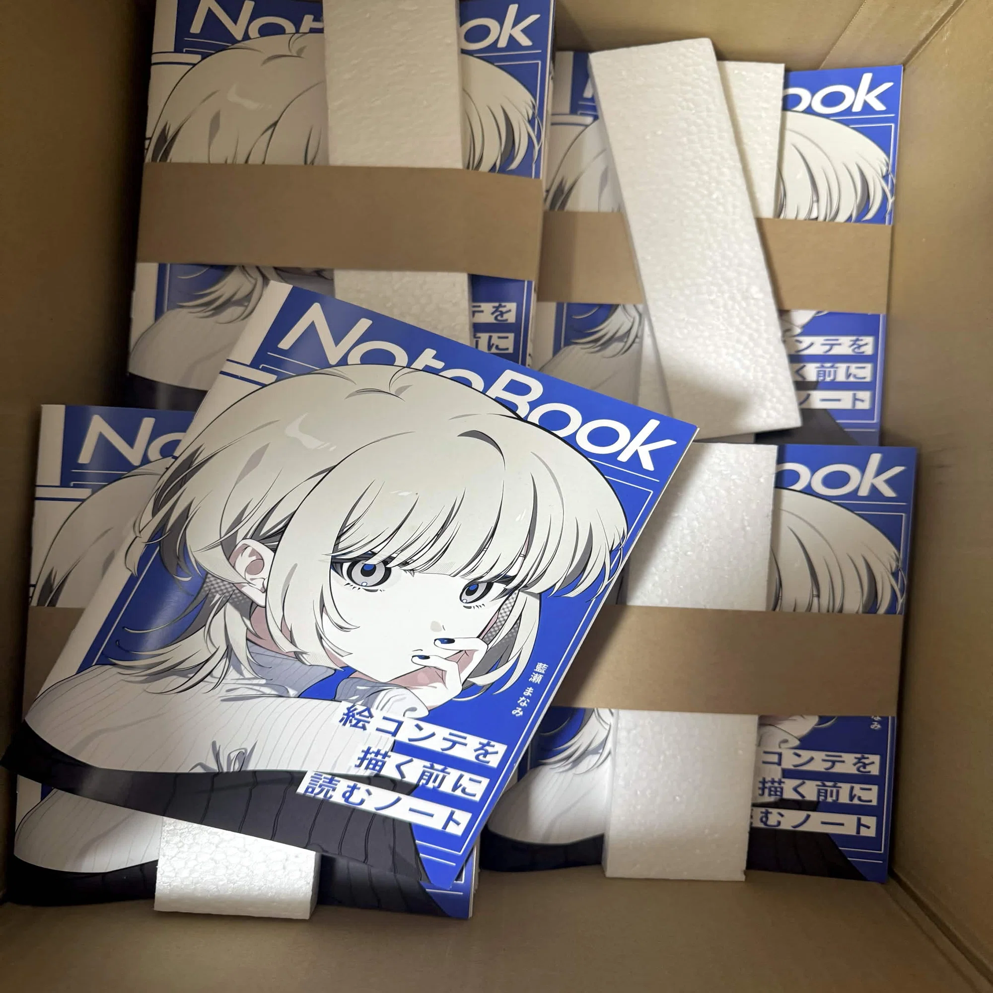 絵コンテ制作に役立つ本を0から作った話｜藍瀬 まなみ