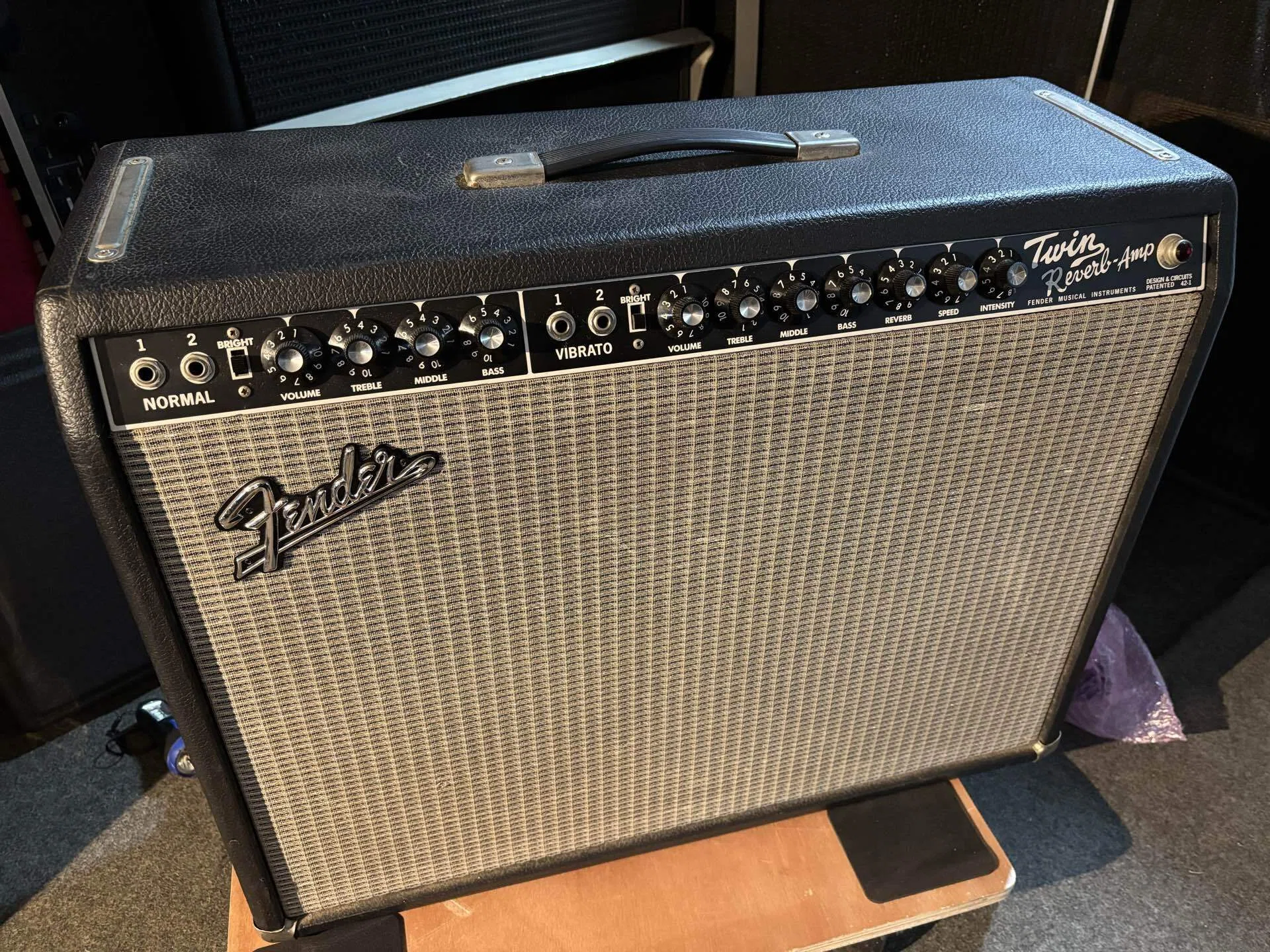65 Fender Twin Reverb修理｜Shinya Fujita / Tee House Music KYOTO