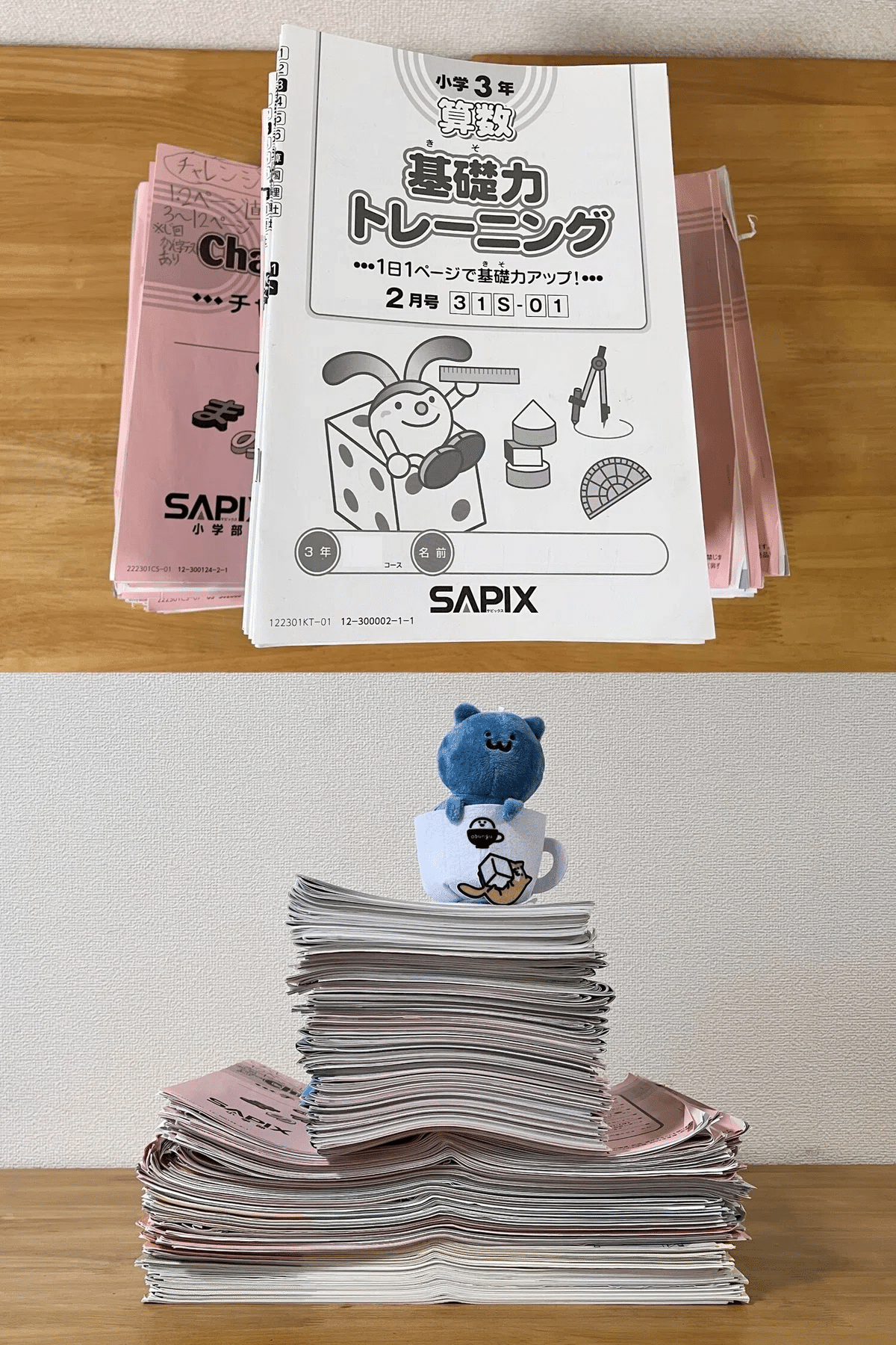 おうちサピックスで3年生の算数が終了【小4息子の塾なし中学受験