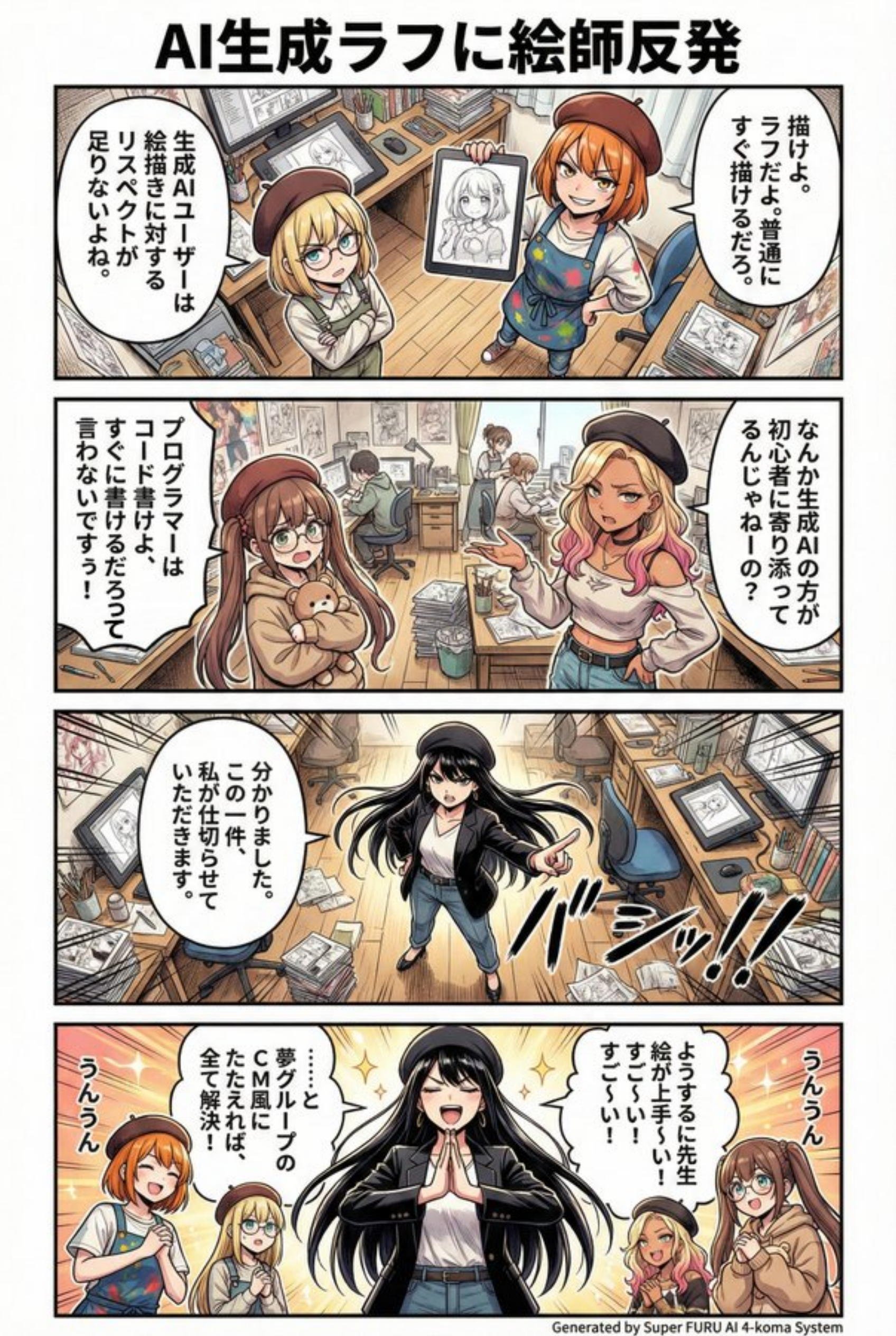 生成AI、はじめました。」第275話｜FURU🤖無料！1分で完成！学習不要の