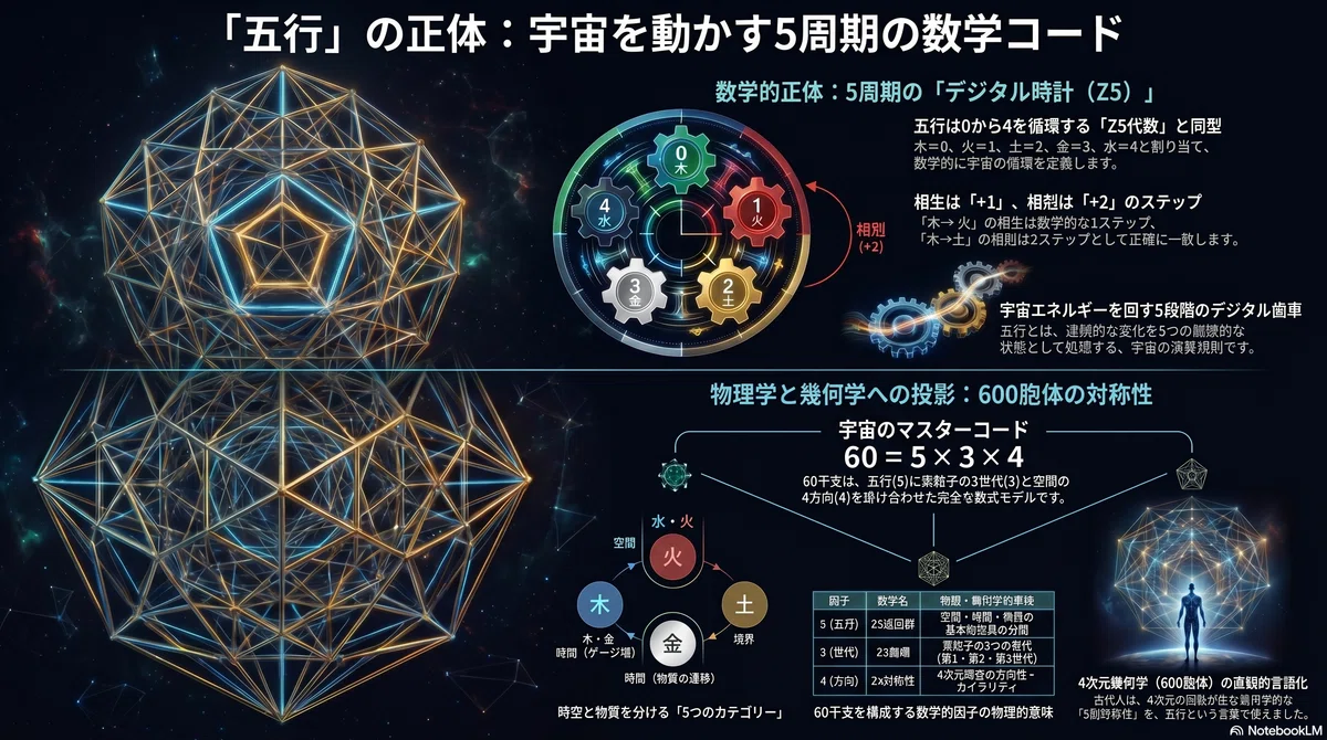 【幾何運命学】五行とは|Cosmic Order