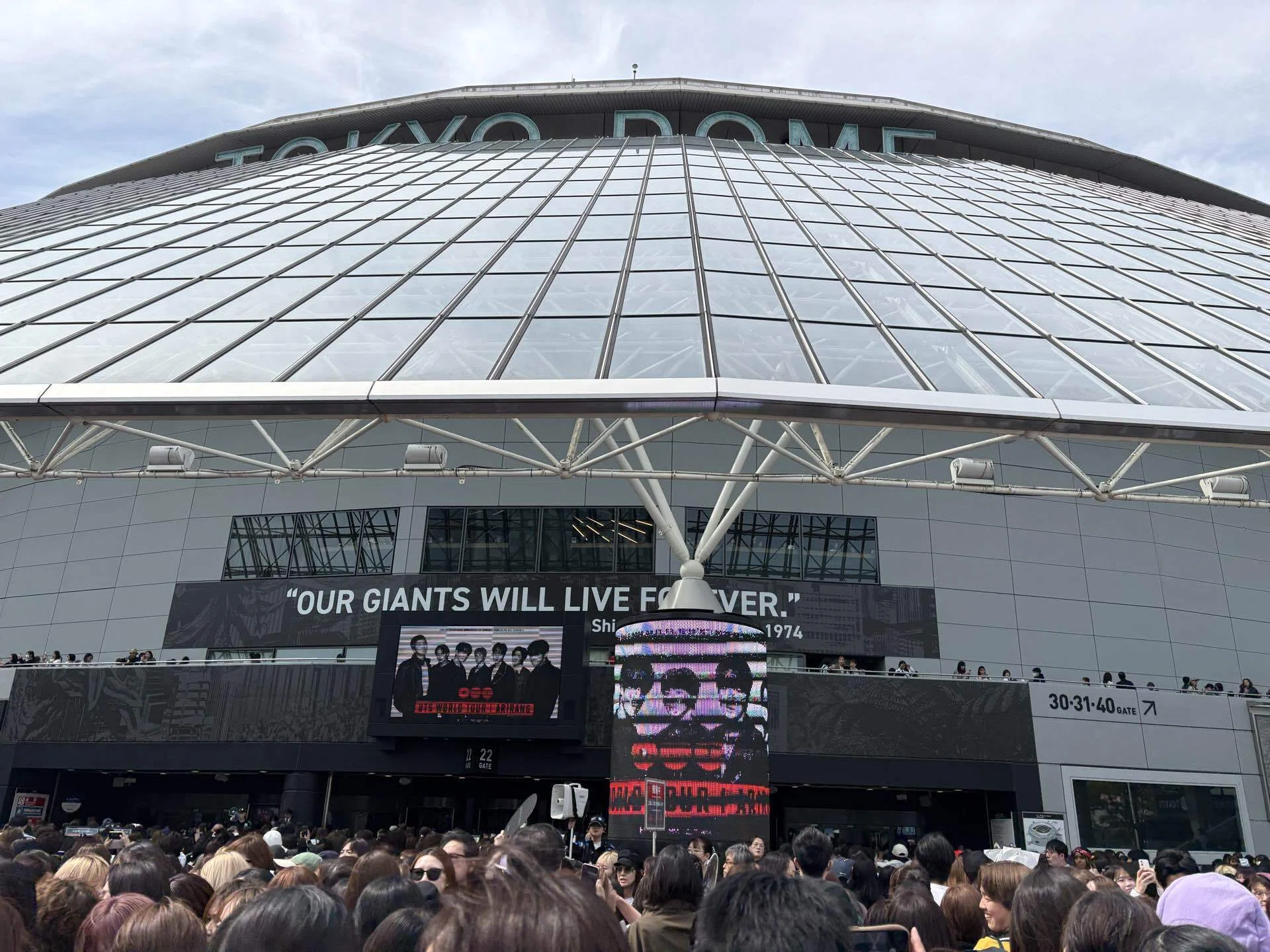 BTS WORLD TOUR 'ARIRANG' IN JAPAN 4/18の記録🔥｜ももたろ