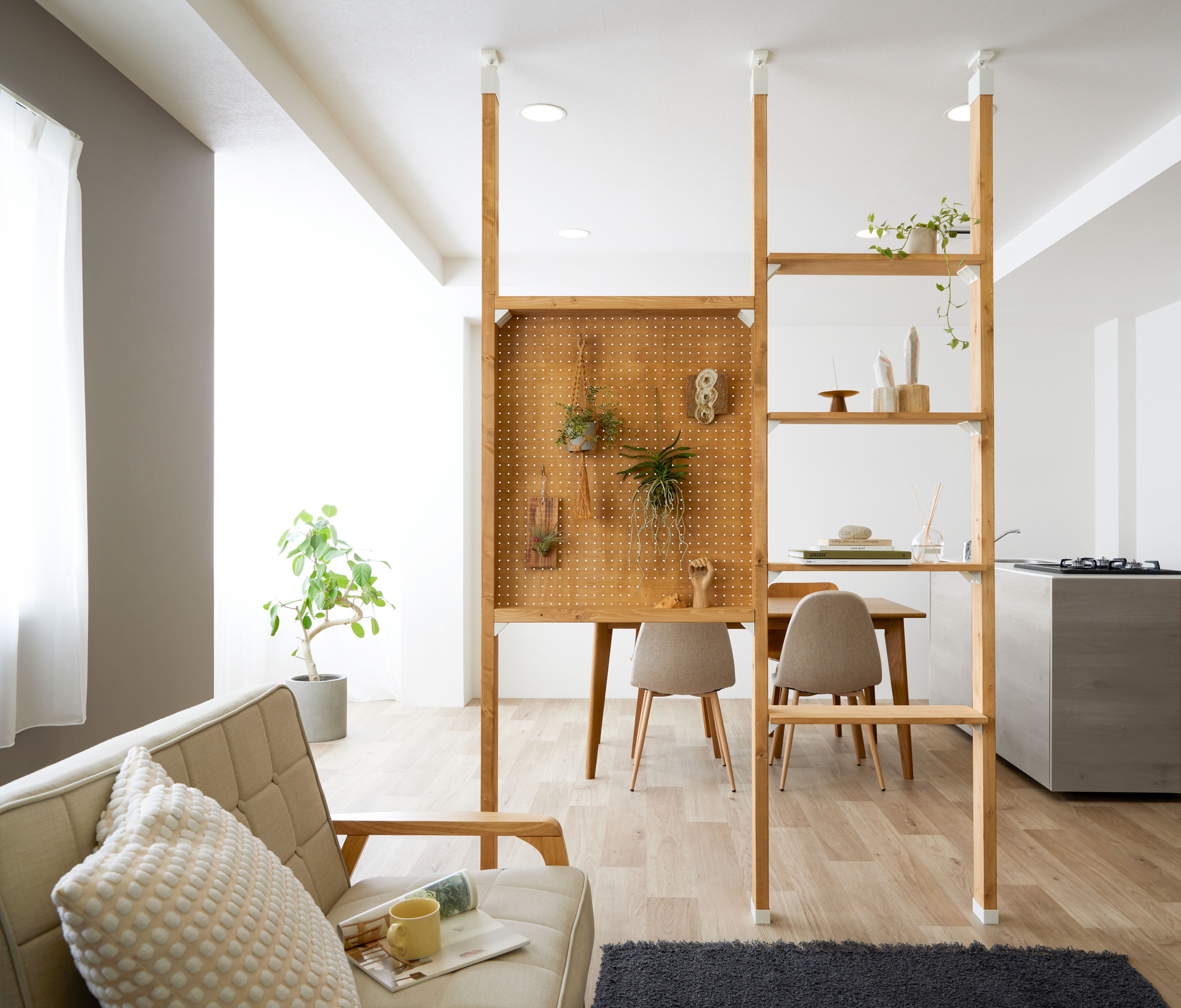 【自宅手渡し限定】DIY 2×4材　ラブリコ6セット　L字金具など 始めの一本。ラブリコで手軽に快適DIY生活。｜LABRICO Official