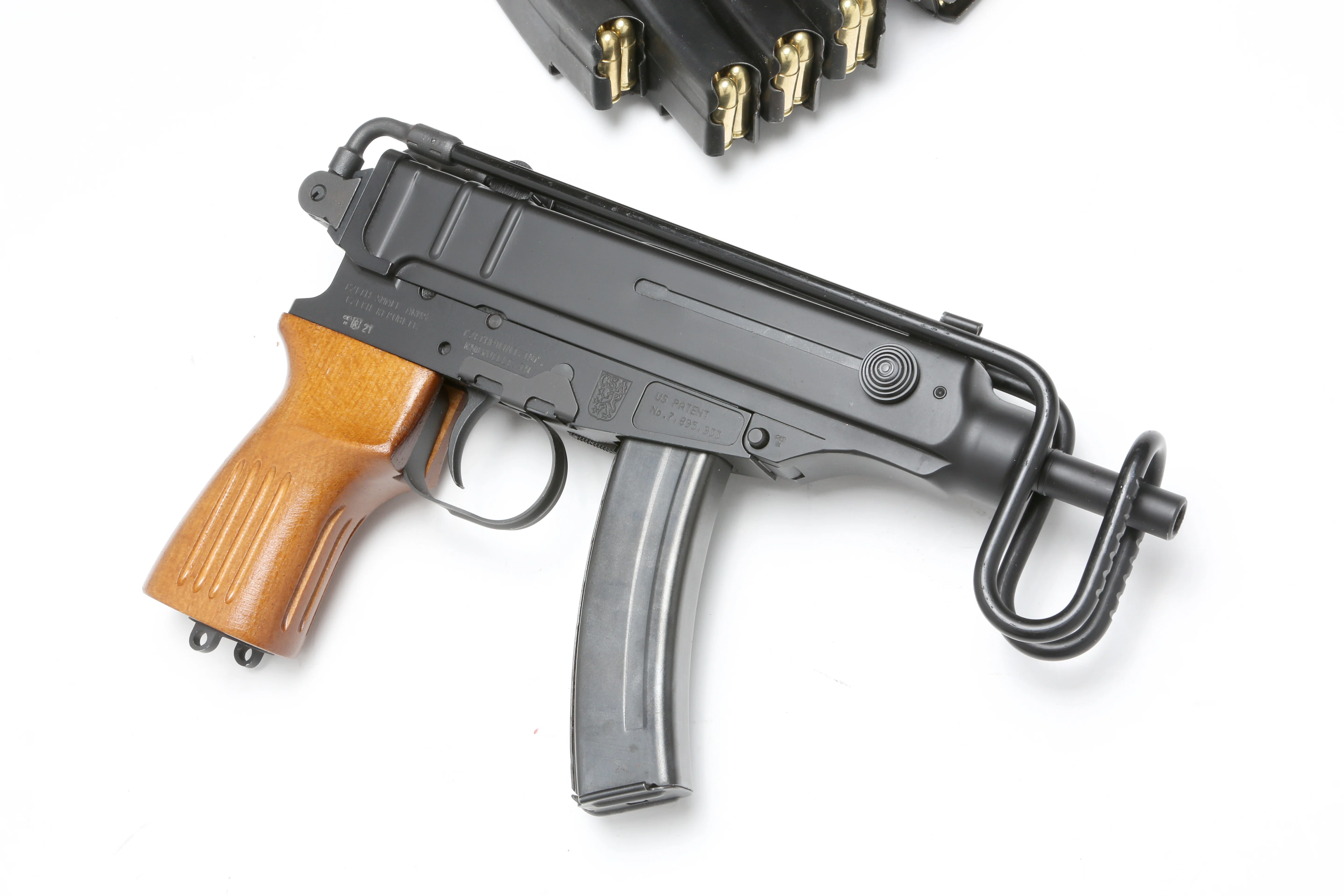 装飾品 VZ61 スコーピオン チェコスロバキア SMG チェコ軍の戦車兵が積んだ