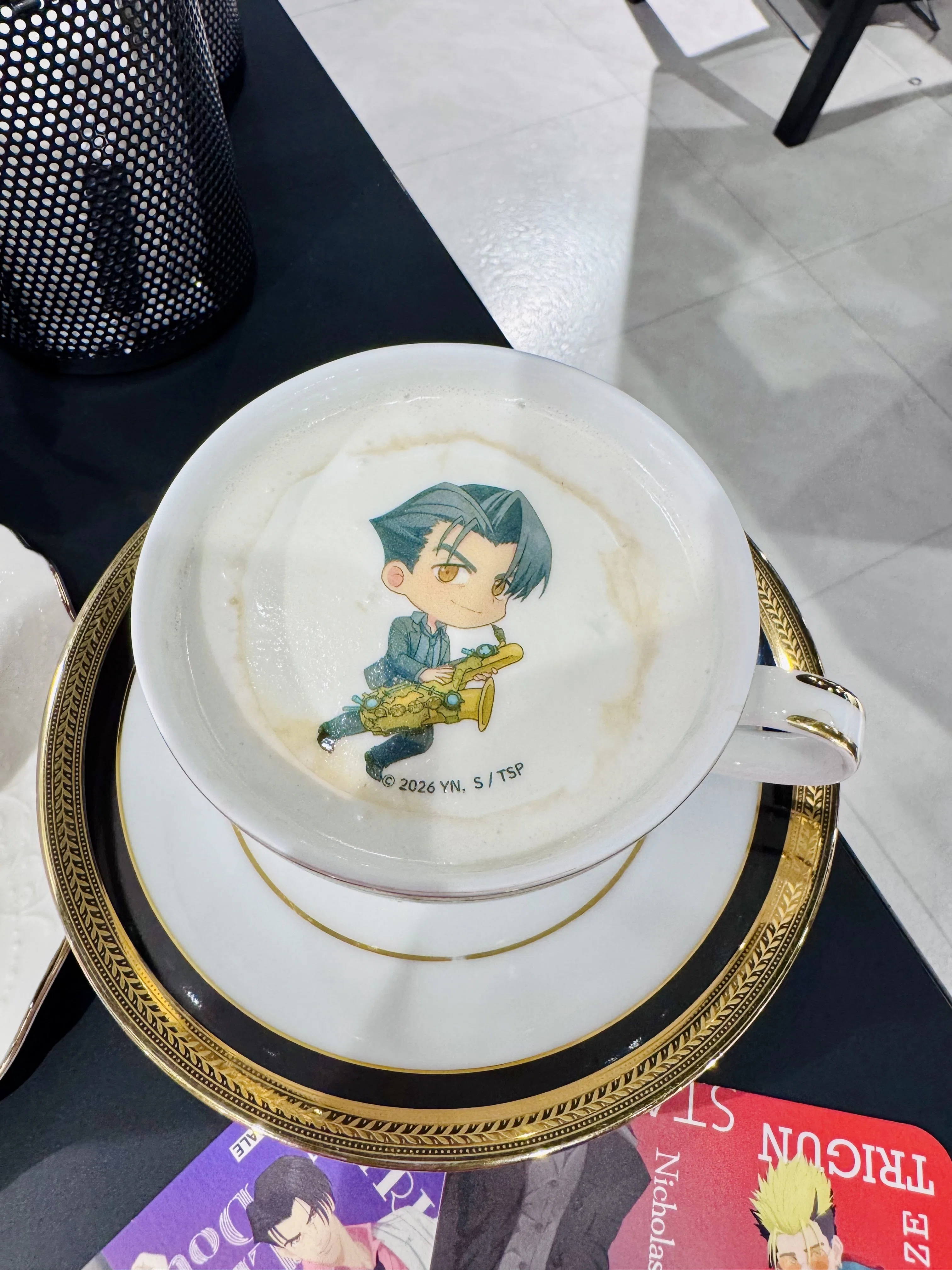 TRIGUN STARGAZE』× Chugai Grace Café（渋谷）に行ってきたよ｜banka