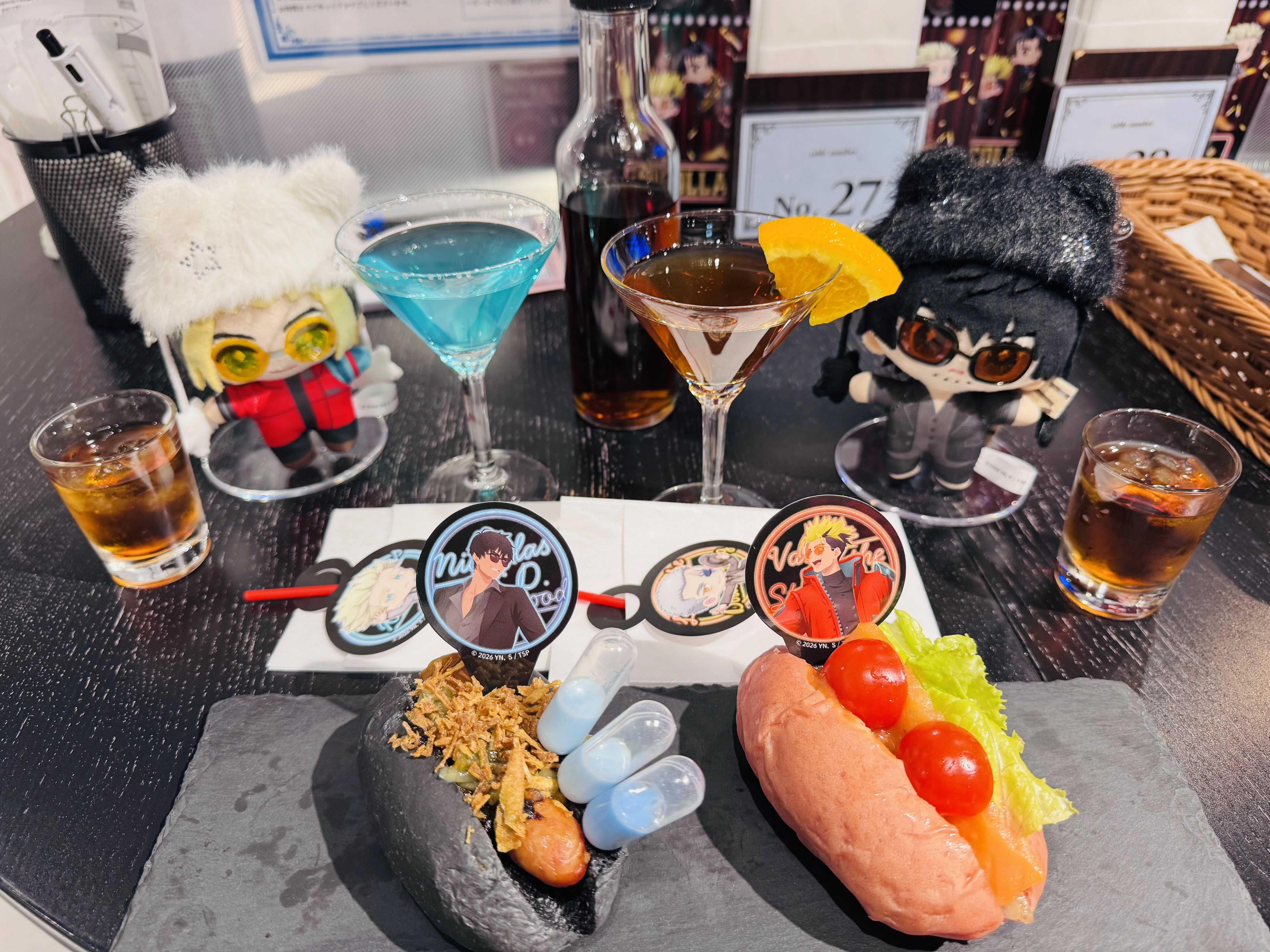 TRIGUN STARGAZE』× Chugai Grace Café（渋谷）に行ってきたよ｜banka