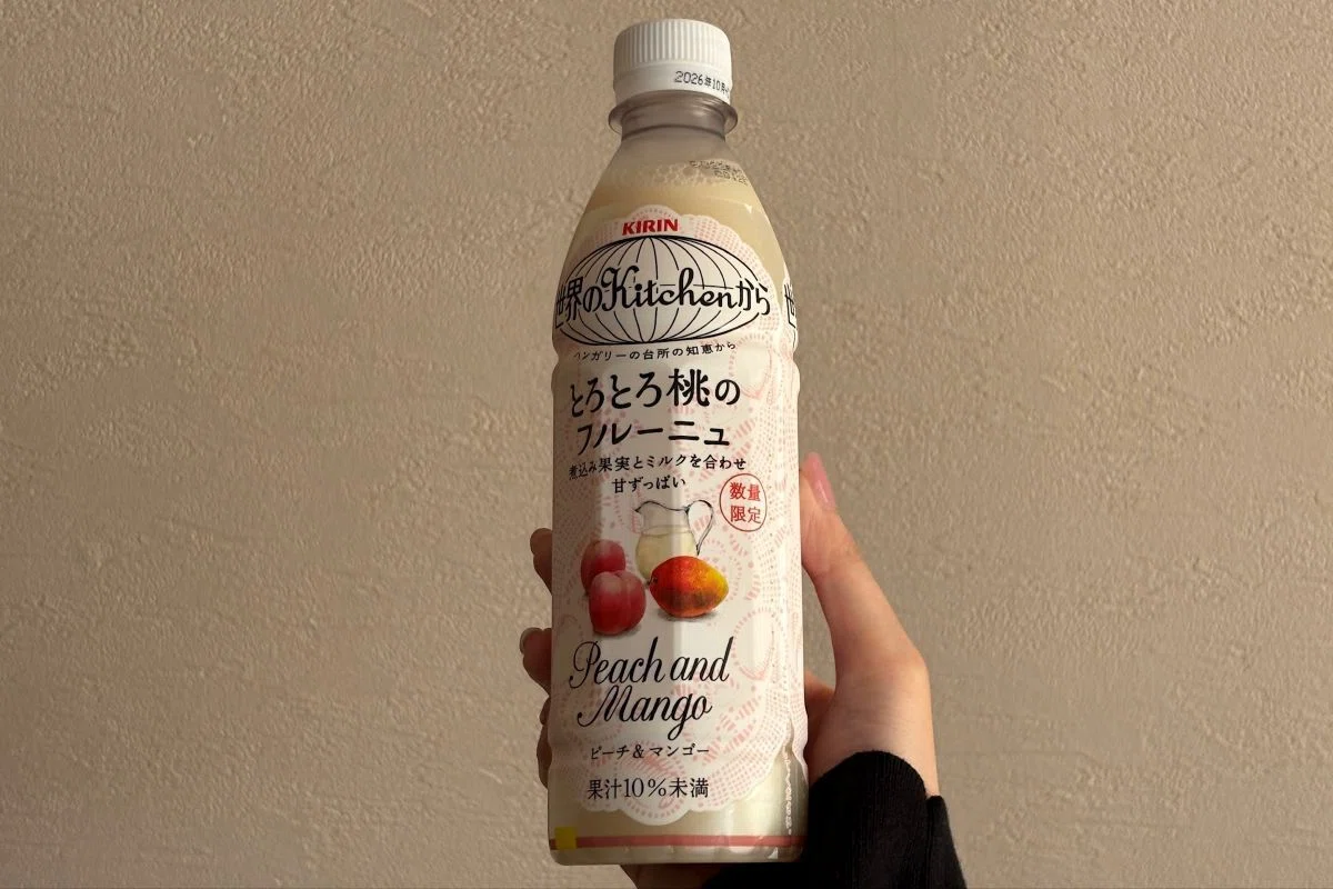 自販機限定で復活｜とろとろ桃のフルーニュ｜fuu