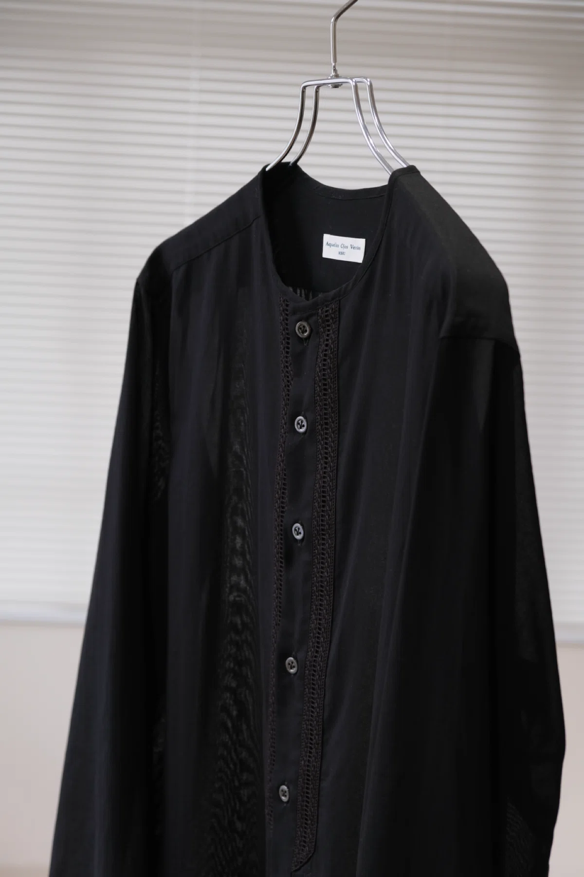 Aquellos Ojos Verdes BISHU アケヨス ウール シャツ Aquellos Ojos Verdes BISHU / Abstract Flannel｜水岡