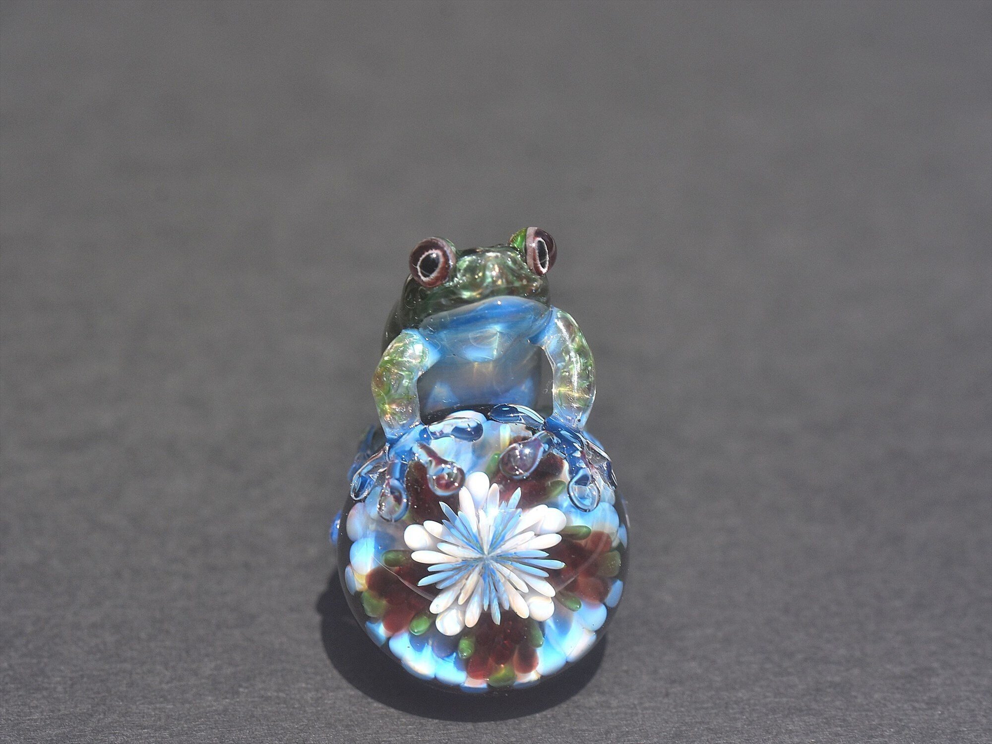 専用　kengtaro ケンタロー 花 2013年 カエル ガラス 作家 Kengtaro(ケンタロー)入荷です｜Glass Gallery BOHEMIAN