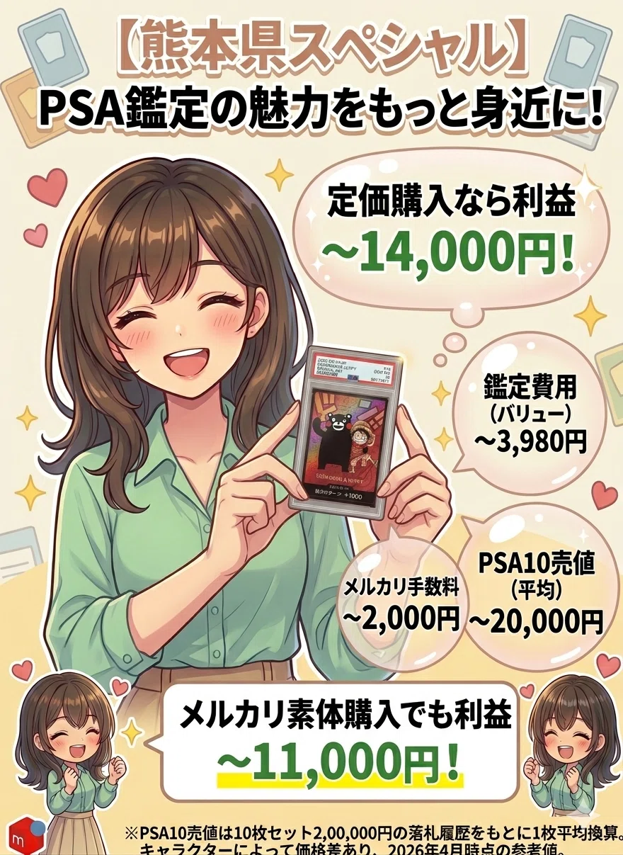 PSA JAPAN鑑定【2026年完全版】あなたのカードが宝物に変わる全手順