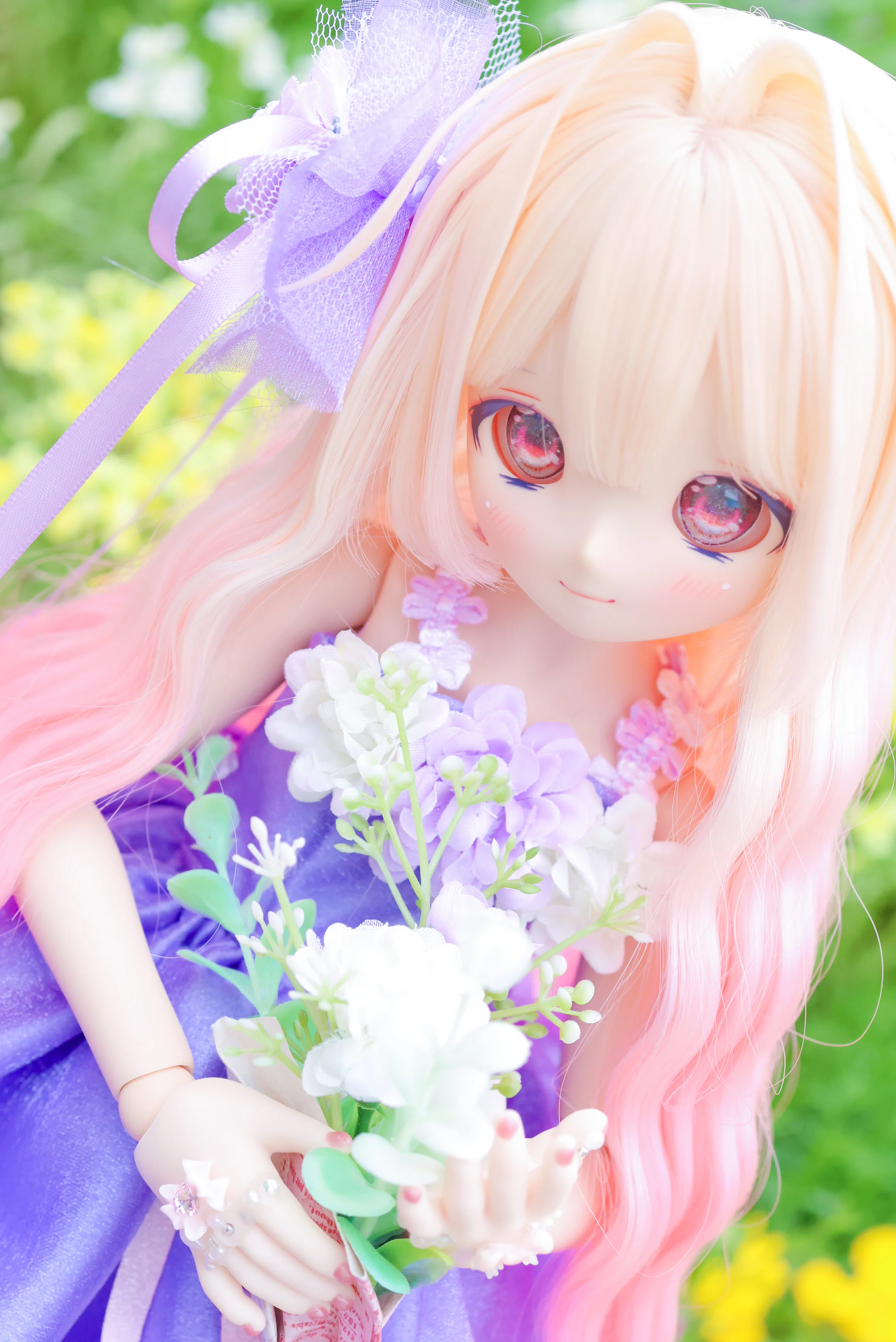 ドール撮影】お花畑のプリンセス｜なつき