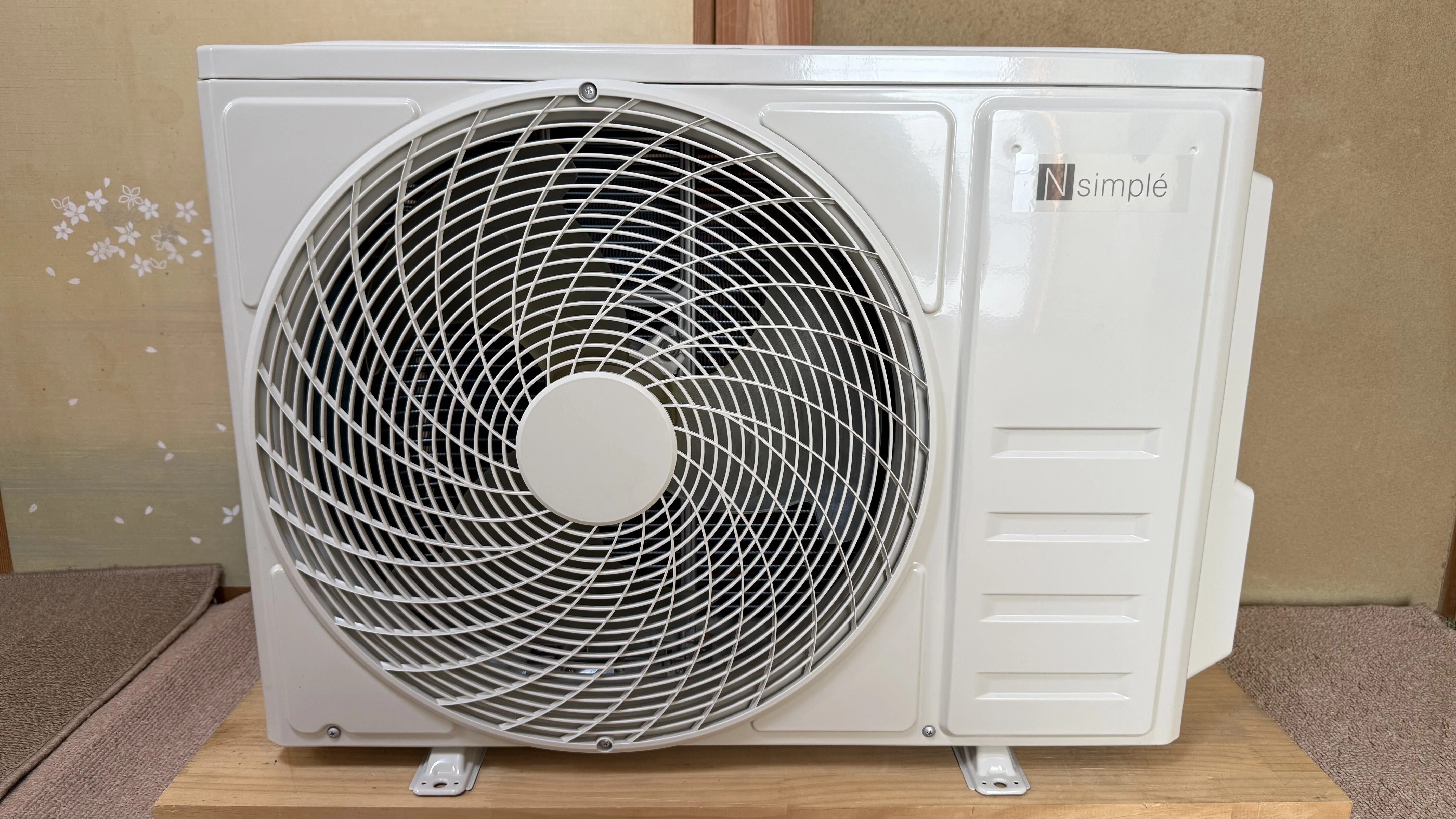 ニトリのエコで楽エアコン NL-22G 室外機の分解調査 6畳用/100V/2025