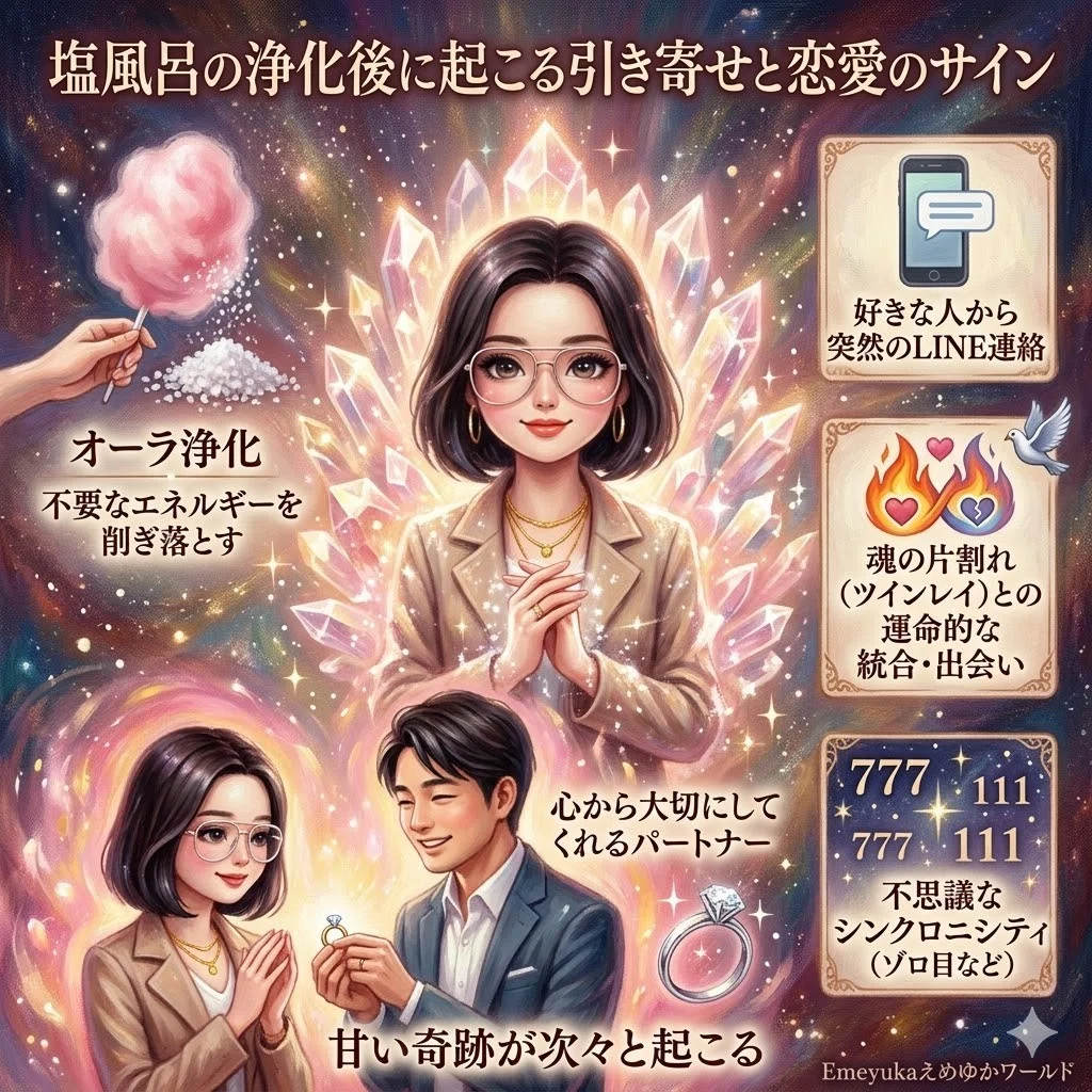 塩 風呂 浄化 好転 反応