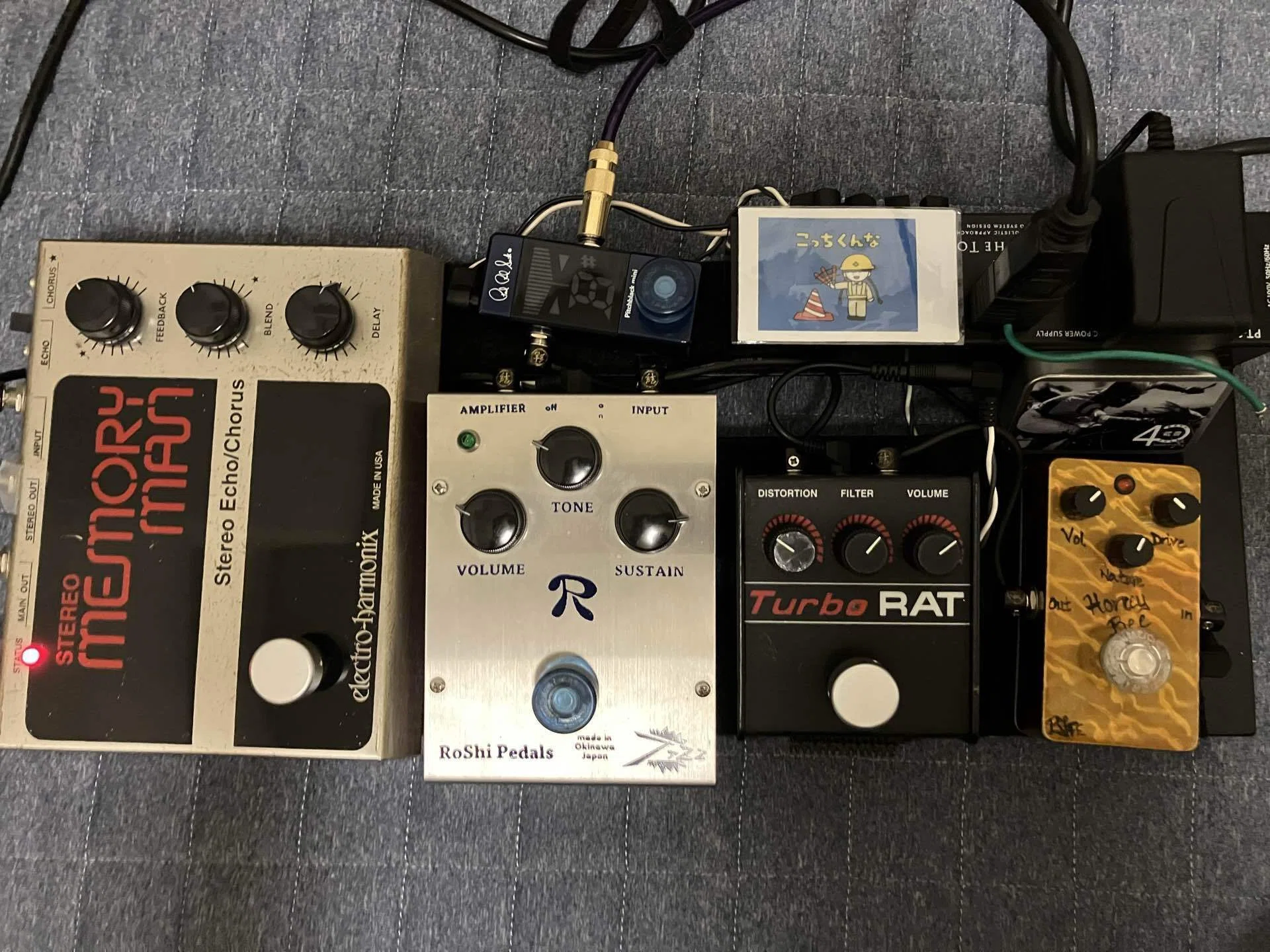 機材のこと】最近のエフェクターボード|ふらんく 機材のこと】最近のエフェクターボード|ふらんく