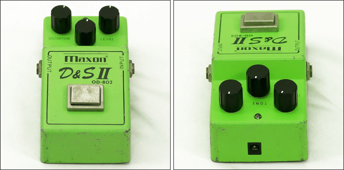 特選中古品！1980年代マクソンの名機「Maxon OD-802 D&S II」の中古品