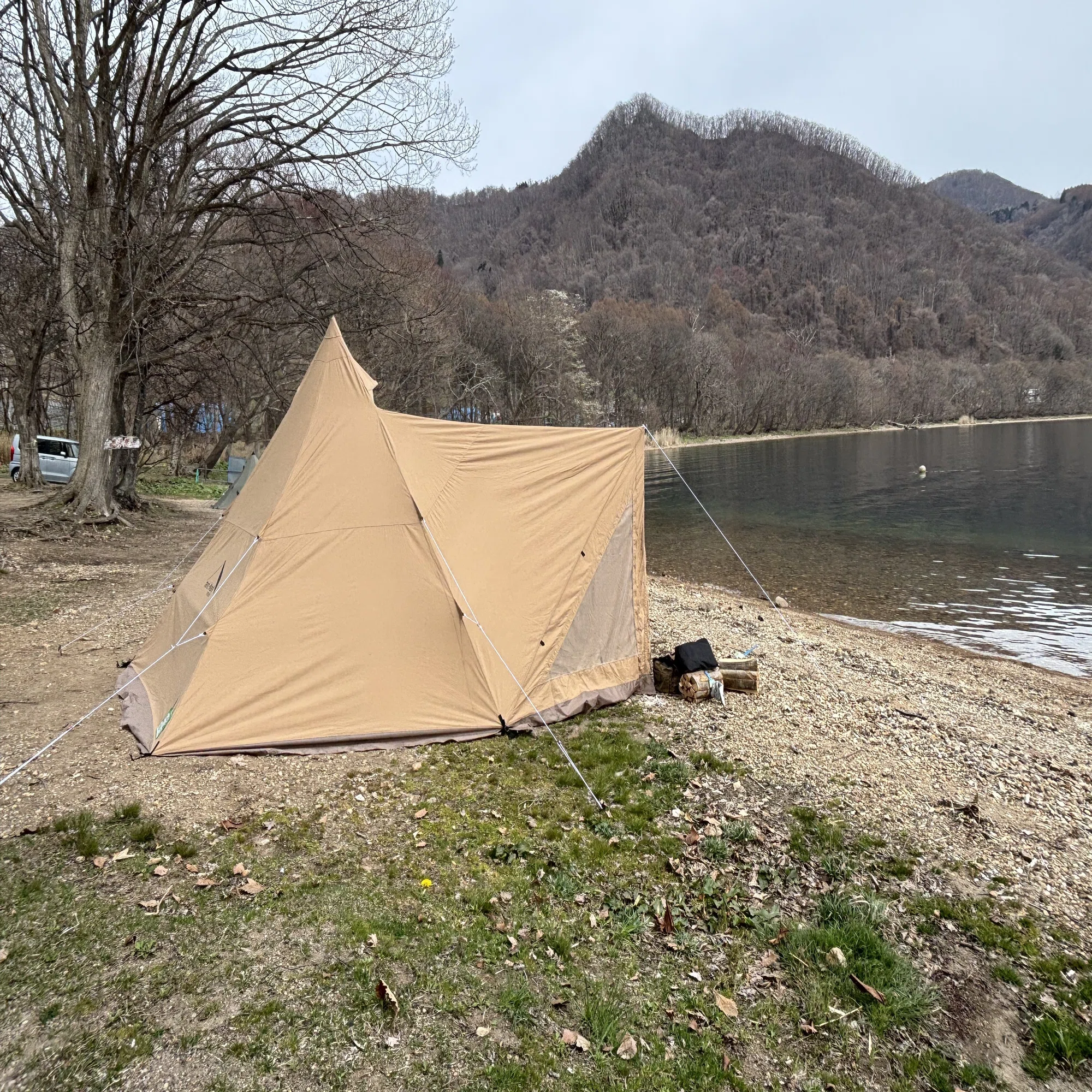 今年最初のキャンプは行き慣れたところで…（仲洞爺キャンプ場）｜とも 