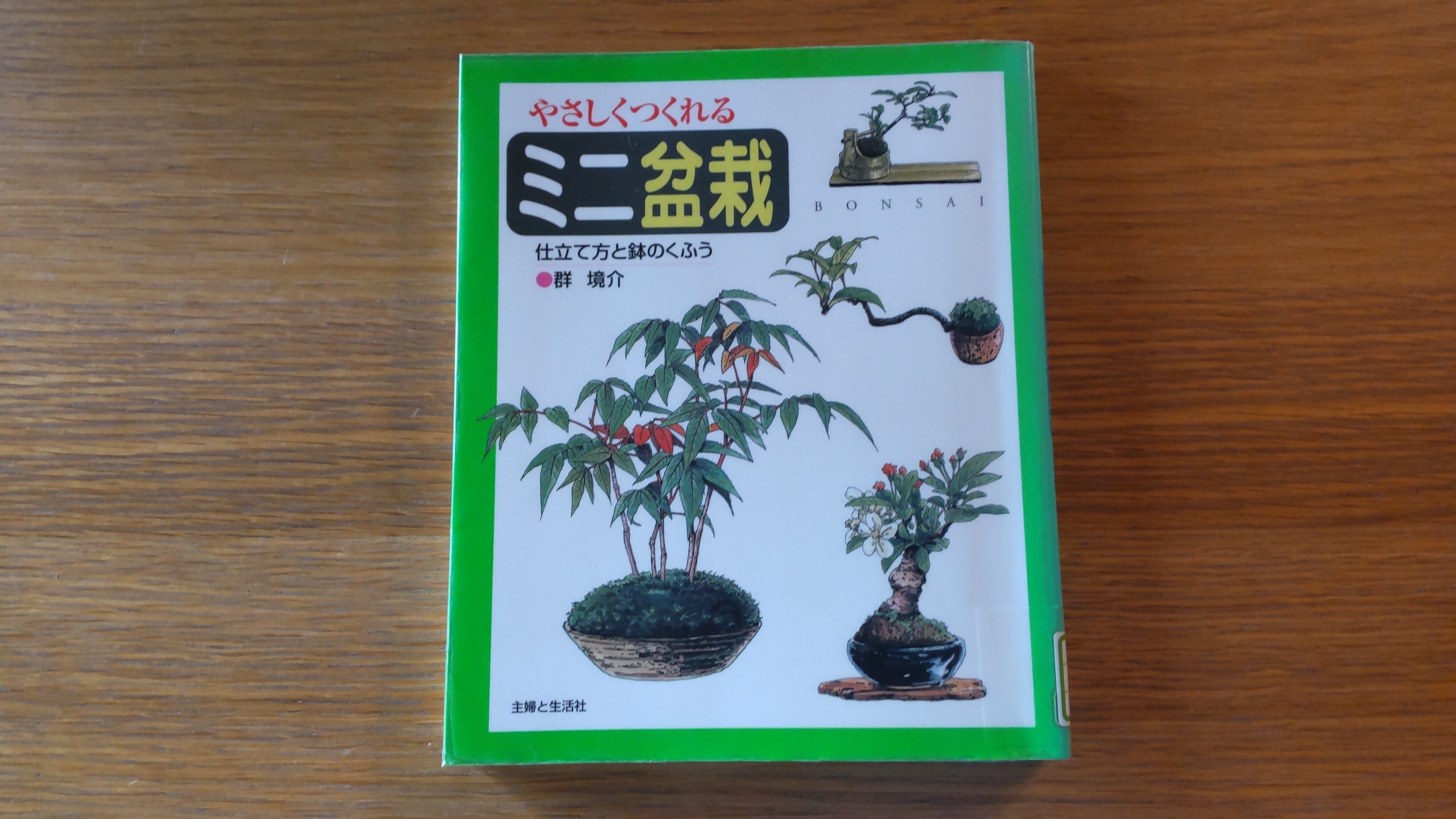 盆栽⑪】本の紹介(1冊目)｜曙光