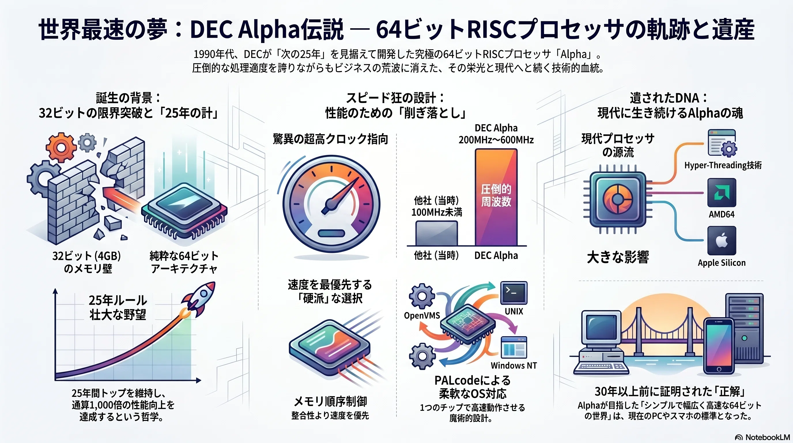 マイコン少年の憧れ、DEC。その栄光と終焉を「Alphaチップ」から 