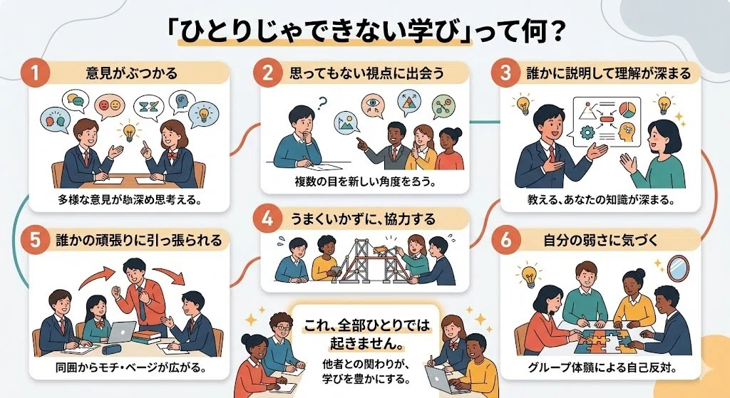 学校って何のためにあるの？― それ、“ひとりじゃできない学びをする
