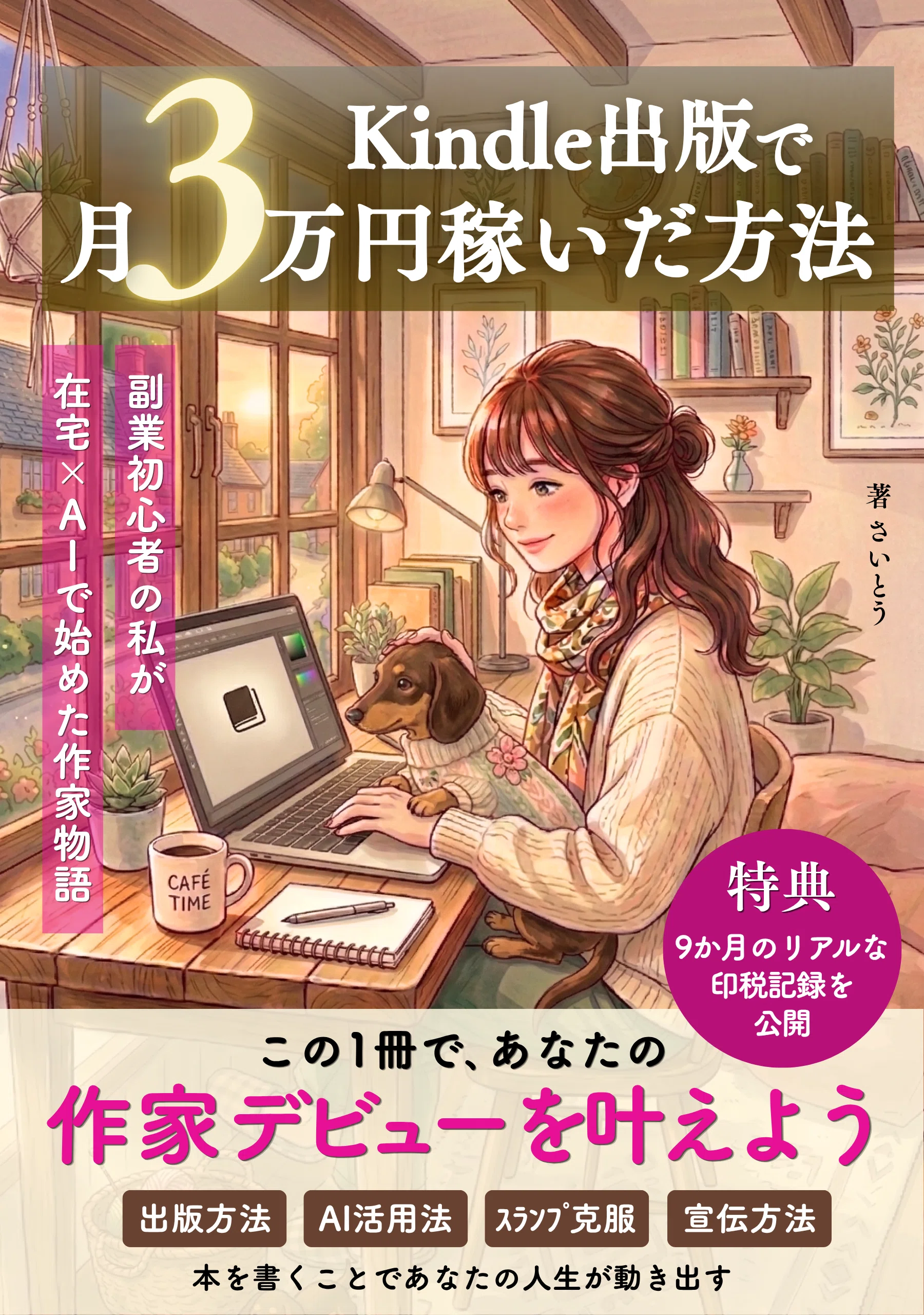 50代の副業Kindle出版：『8冊目』の本を本日出版、裏話を語ります